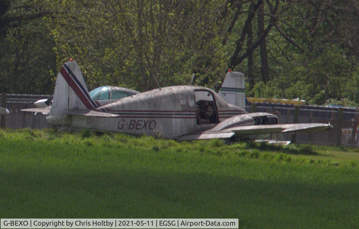 G-BEXO, 1955 Piper PA-23 Apache C/N 23-213, Still rotting away in the Stapleford Tawney graveyard