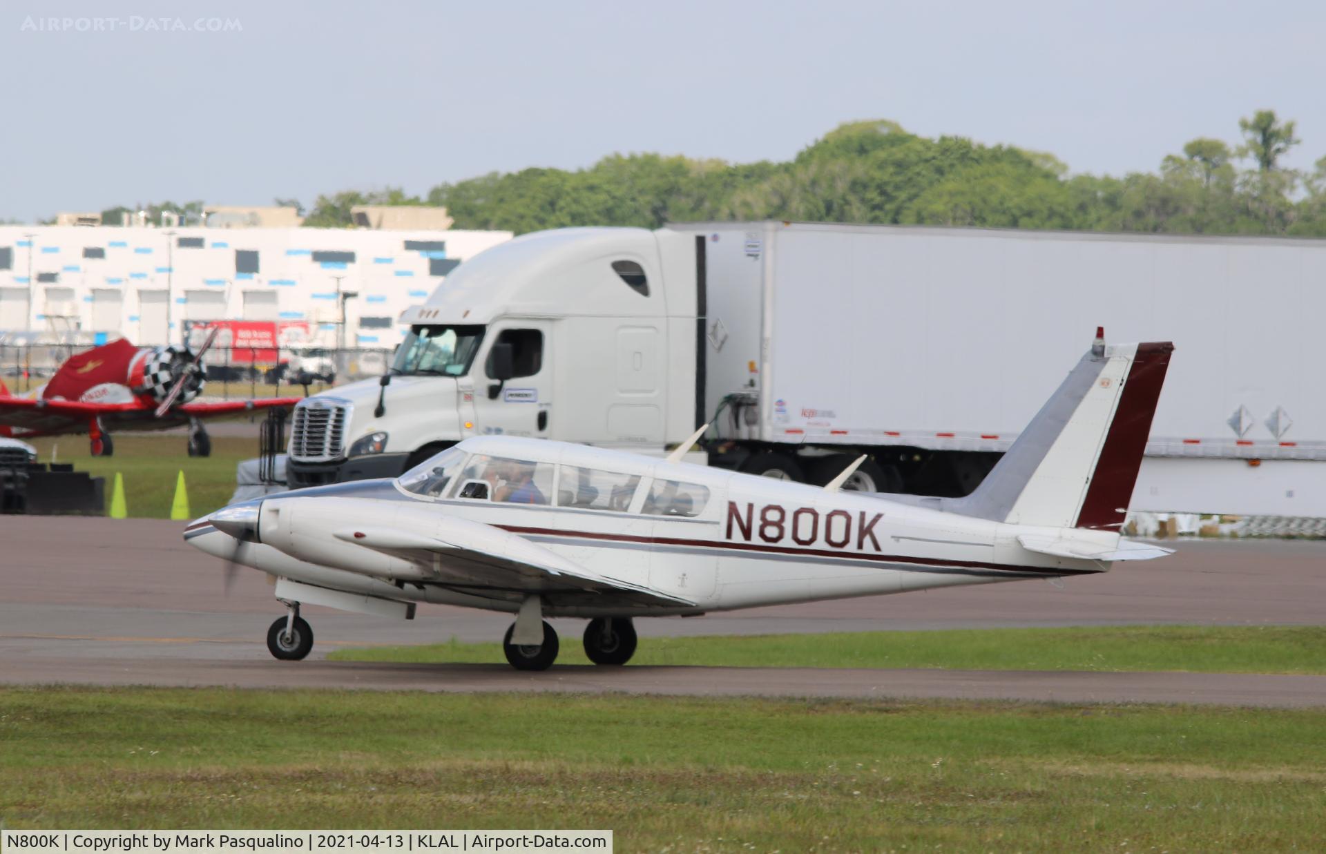 N800K, 1966 Piper PA-30 Twin Comanche Twin Comanche C/N 30-1115, Piper PA-30