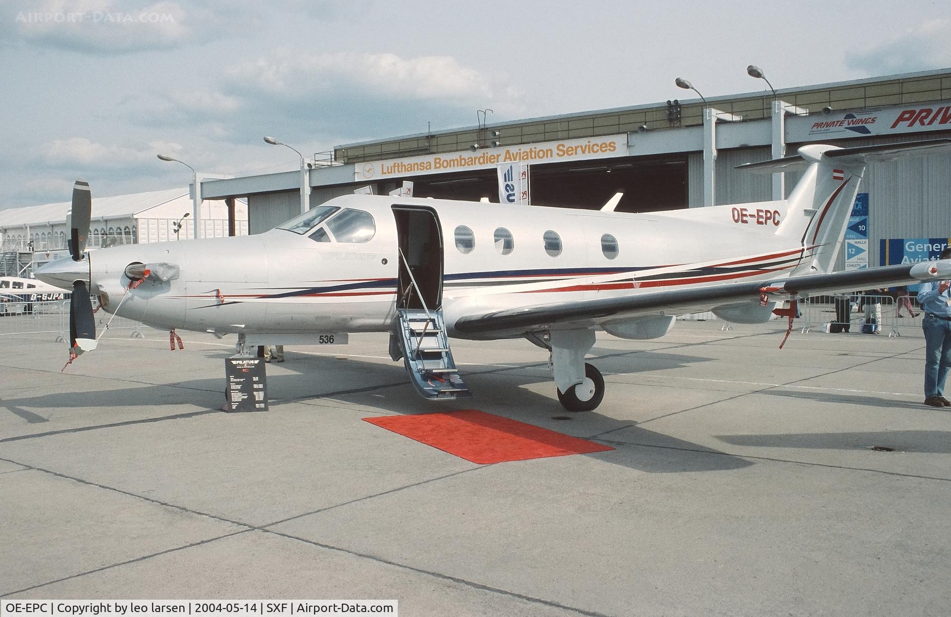 OE-EPC, 2004 Pilatus PC-12/45 C/N 536, Berlin ILA 14.5.2004