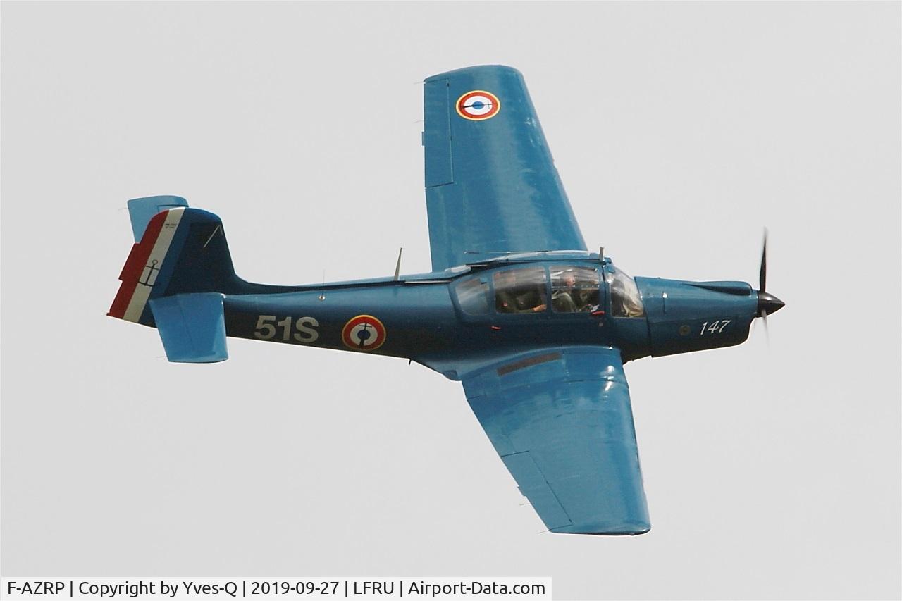 F-AZRP, 1957 Morane-Saulnier MS-733 Alcyon C/N 147, Morane-Saulnier MS-733 Alcyon, On display, Morlaix-Ploujean airport (LFRU-MXN) air show 2019