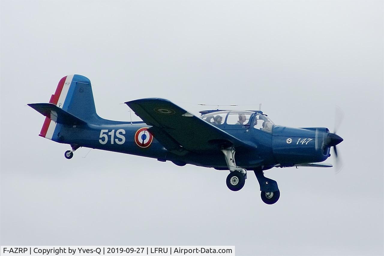 F-AZRP, 1957 Morane-Saulnier MS-733 Alcyon C/N 147, Morane-Saulnier MS-733 Alcyon, On display, Morlaix-Ploujean airport (LFRU-MXN) air show 2019