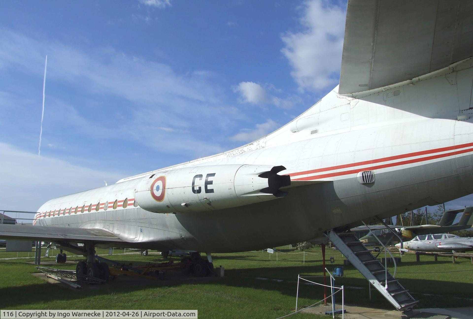 116, 1955 Sud Aviation SE-210 Caravelle III C/N 116, Sud Aviation SE.210 Caravelle III at the Musée Européen de l'Aviation de Chasse, Montelimar Ancone airfield