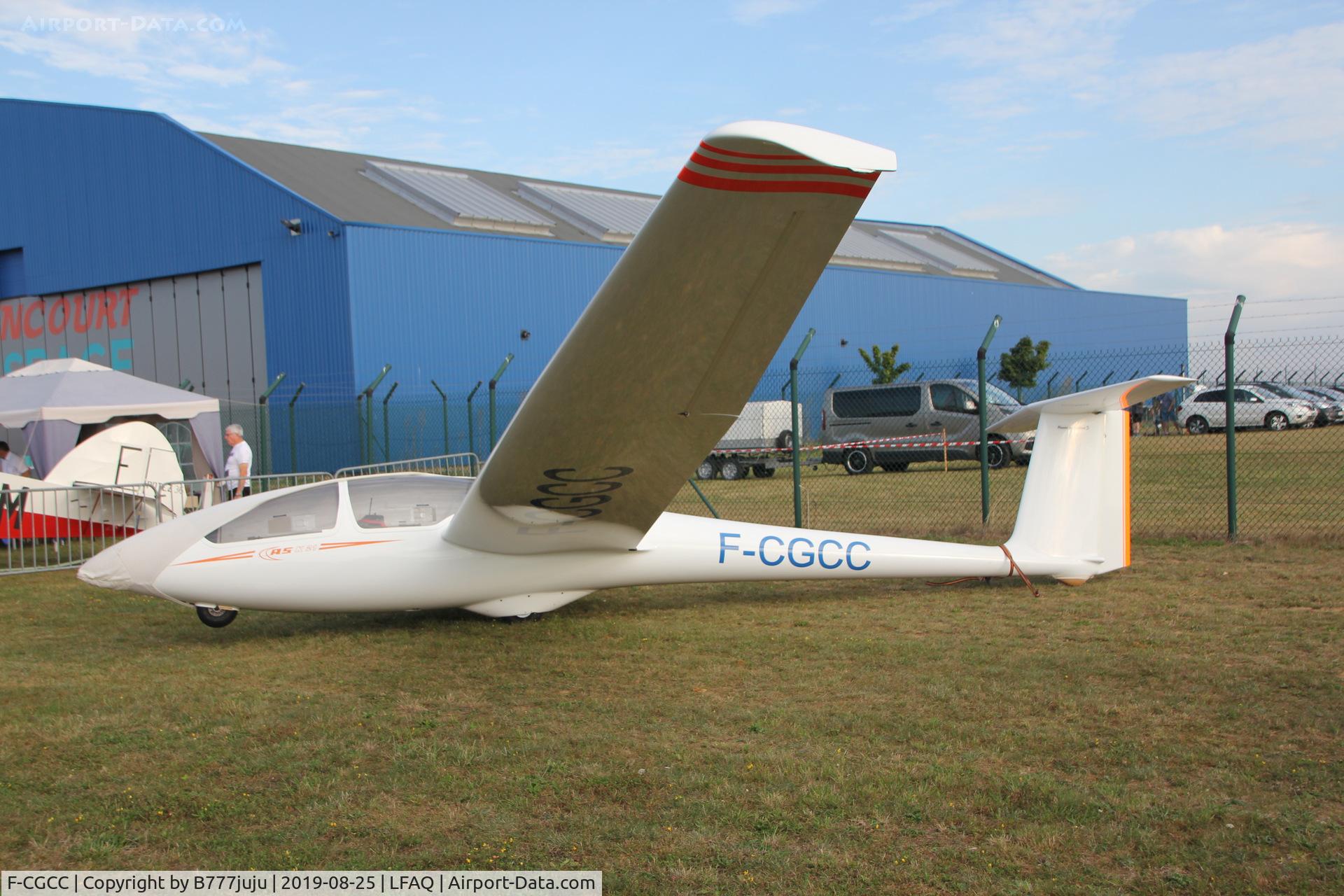 F-CGCC, Schleicher ASK-21 C/N 21244, during Albert Airshow