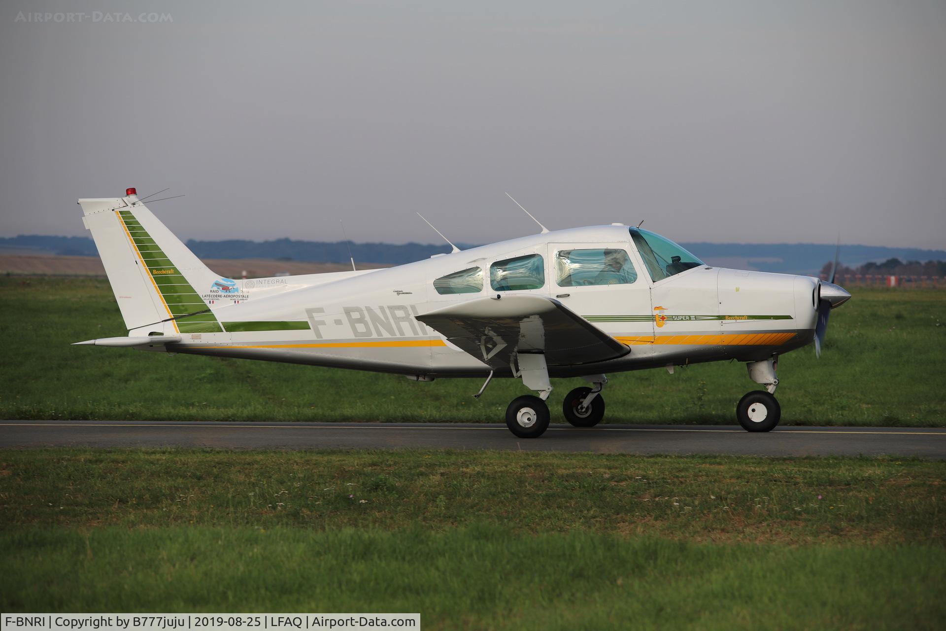 F-BNRI, Beech A23-24 Musketeer Super III C/N MA-105, during Albert Airshow