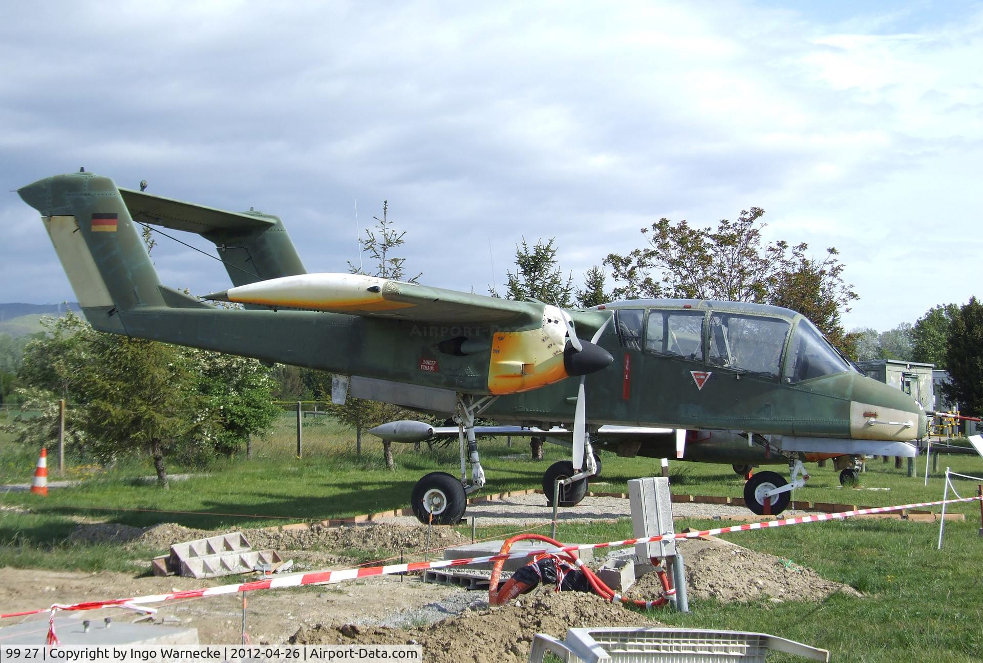 99 27, North American OV-10B Bronco C/N 338-12, North American OV-10B Bronco at the Musée Européen de l'Aviation de Chasse, Montelimar Ancone airfield