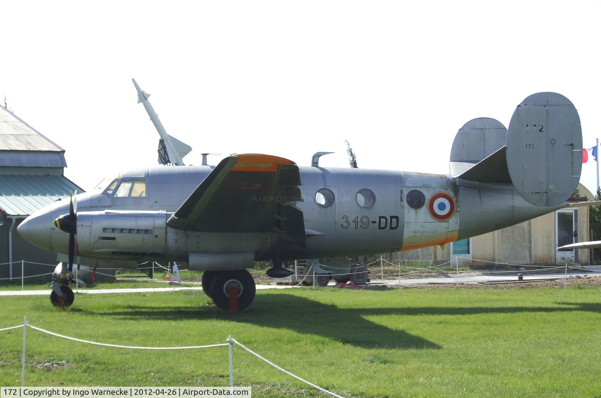 172, Dassault MD-312 Flamant C/N 172, Dassault MD.312 Flamant at the Musée Européen de l'Aviation de Chasse, Montelimar Ancone airfield