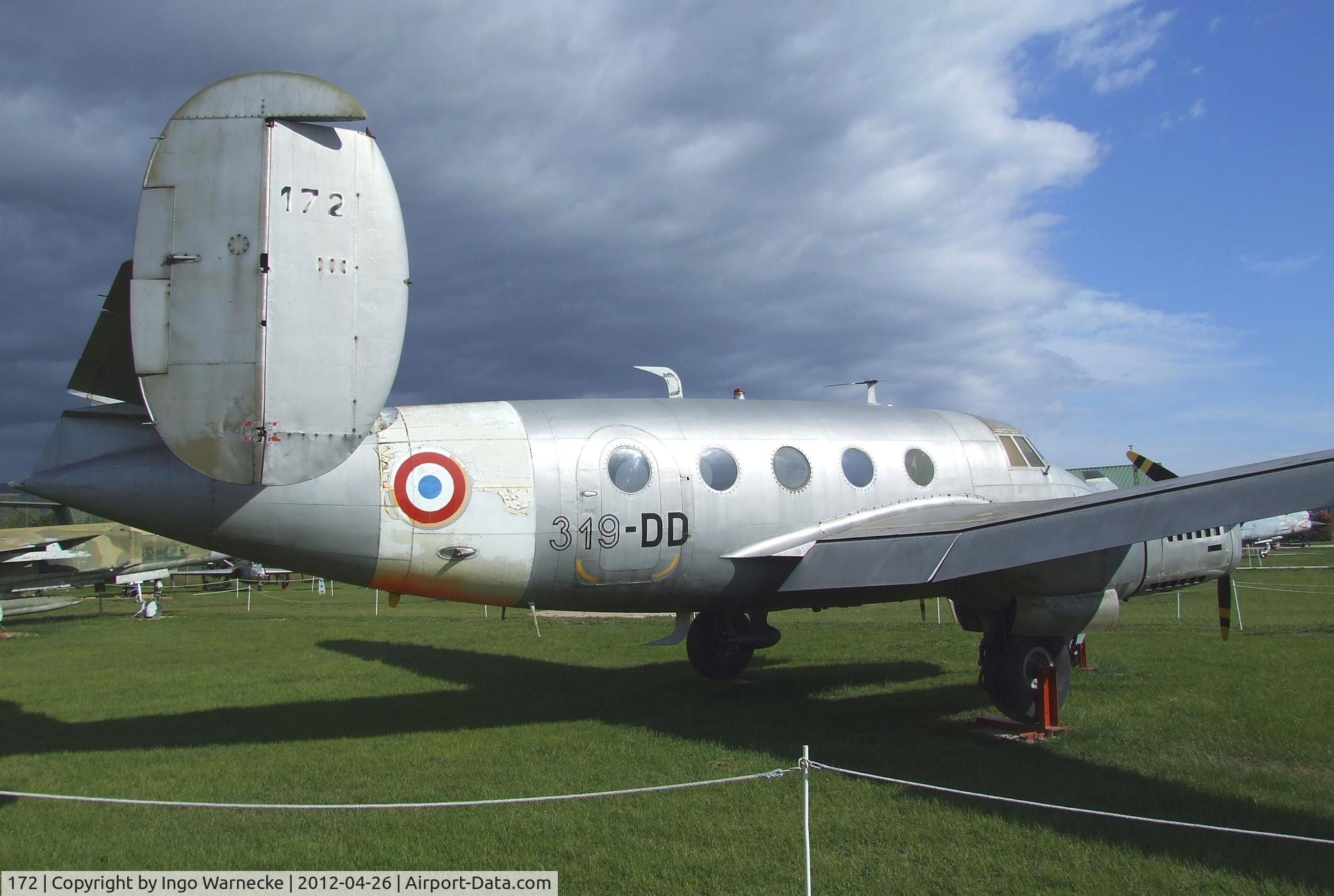 172, Dassault MD-312 Flamant C/N 172, Dassault MD.312 Flamant at the Musée Européen de l'Aviation de Chasse, Montelimar Ancone airfield