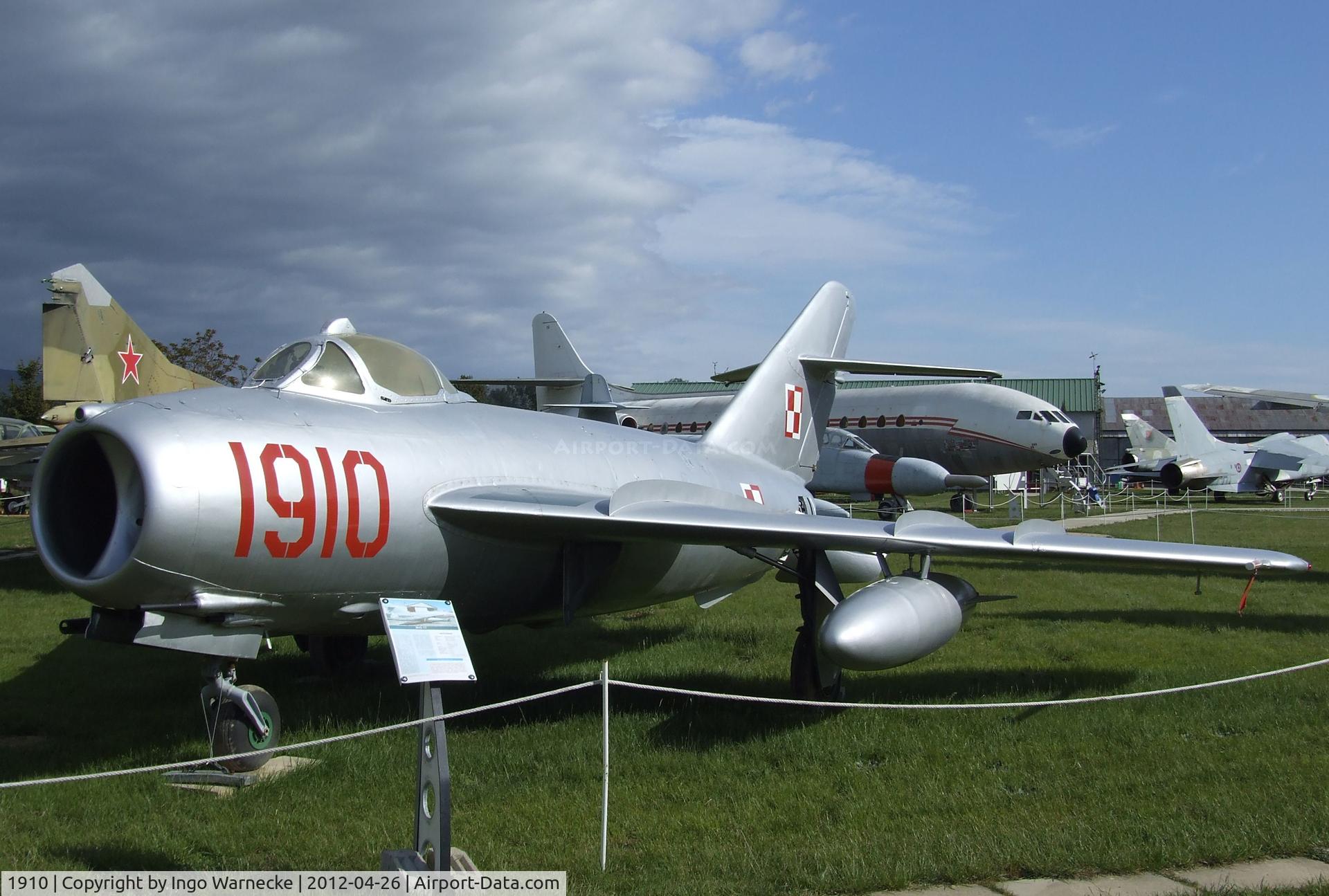 1910, PZL-Mielec Lim-5 (MiG-17F) C/N 1C1910, PZL-Mielec Lim-5 (MiG-17F) FRESCO-C at the Musée Européen de l'Aviation de Chasse, Montelimar Ancone airfield