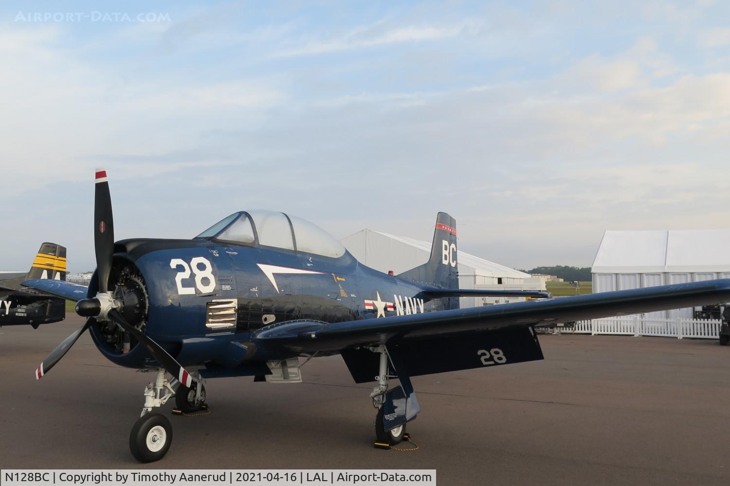 N128BC, 1951 North American T-28A Trojan C/N 174-436, 1951 North American T-28A Trojan, c/n: 174-436, Sun n Fun 2021