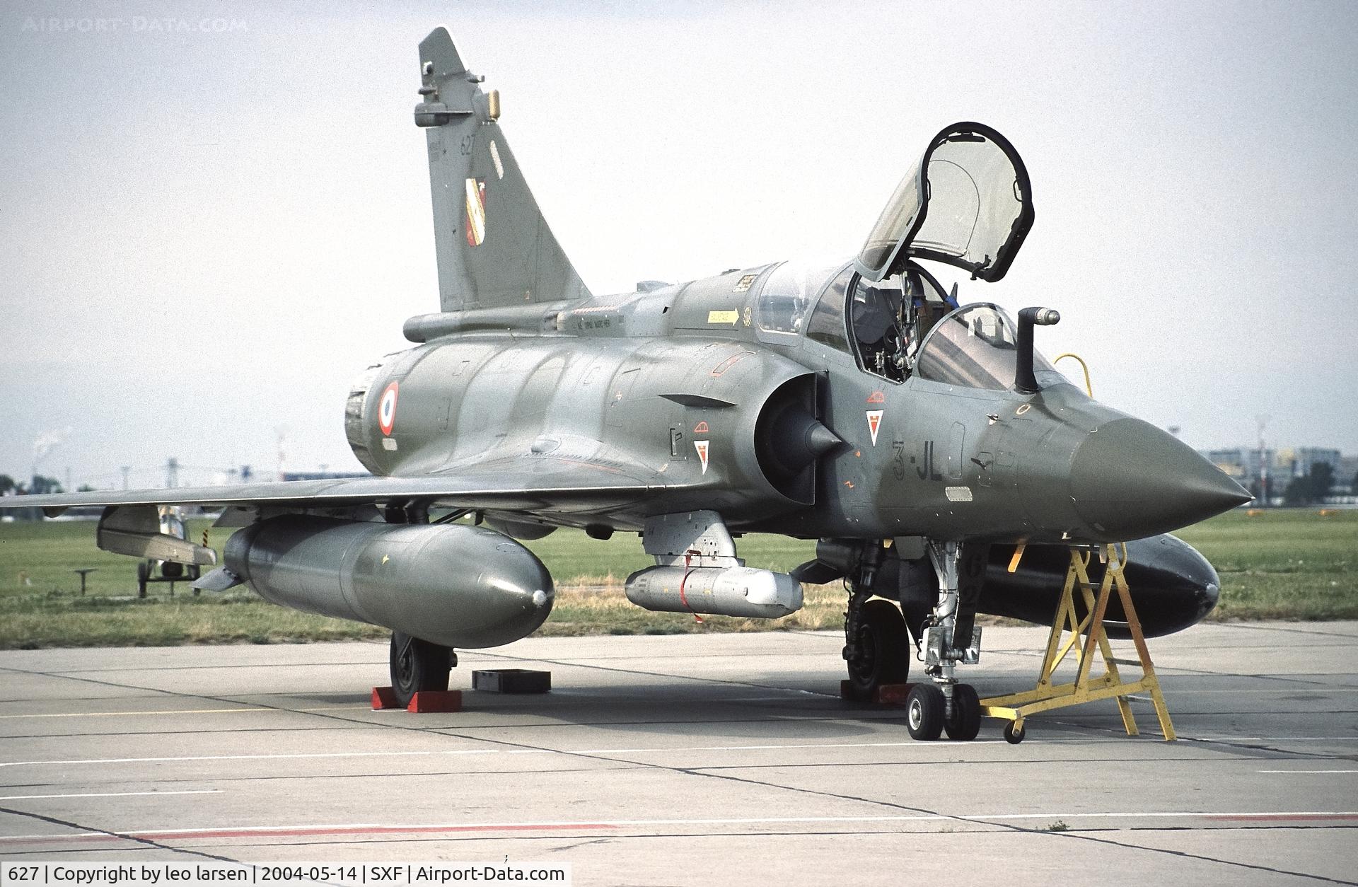 627, Dassault Mirage 2000D C/N 429, Berlin ILA 14.5.2004.With code 3-JL