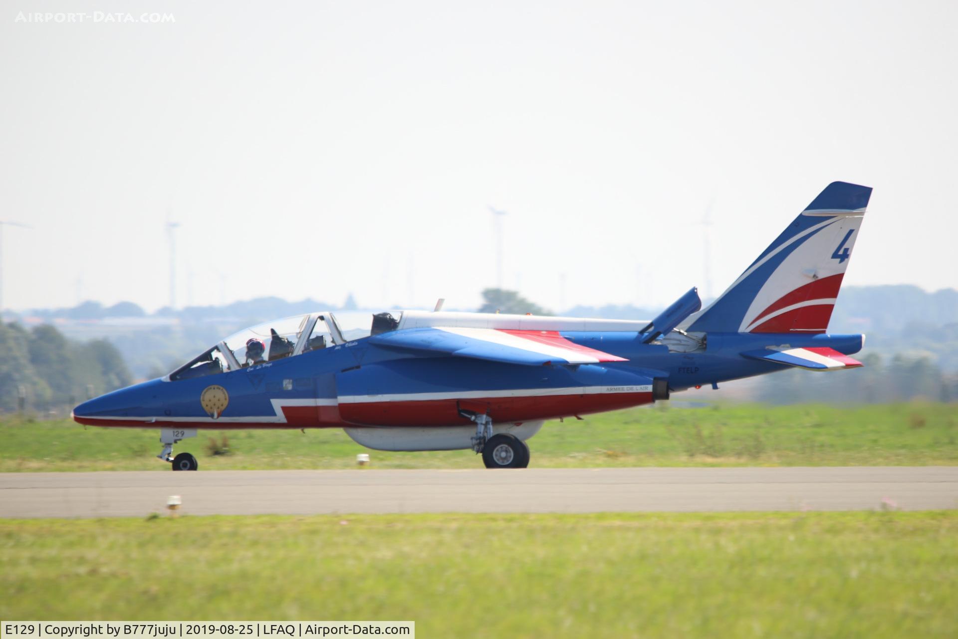 E129, Dassault-Dornier Alpha Jet E C/N E129, during Albert Airshow