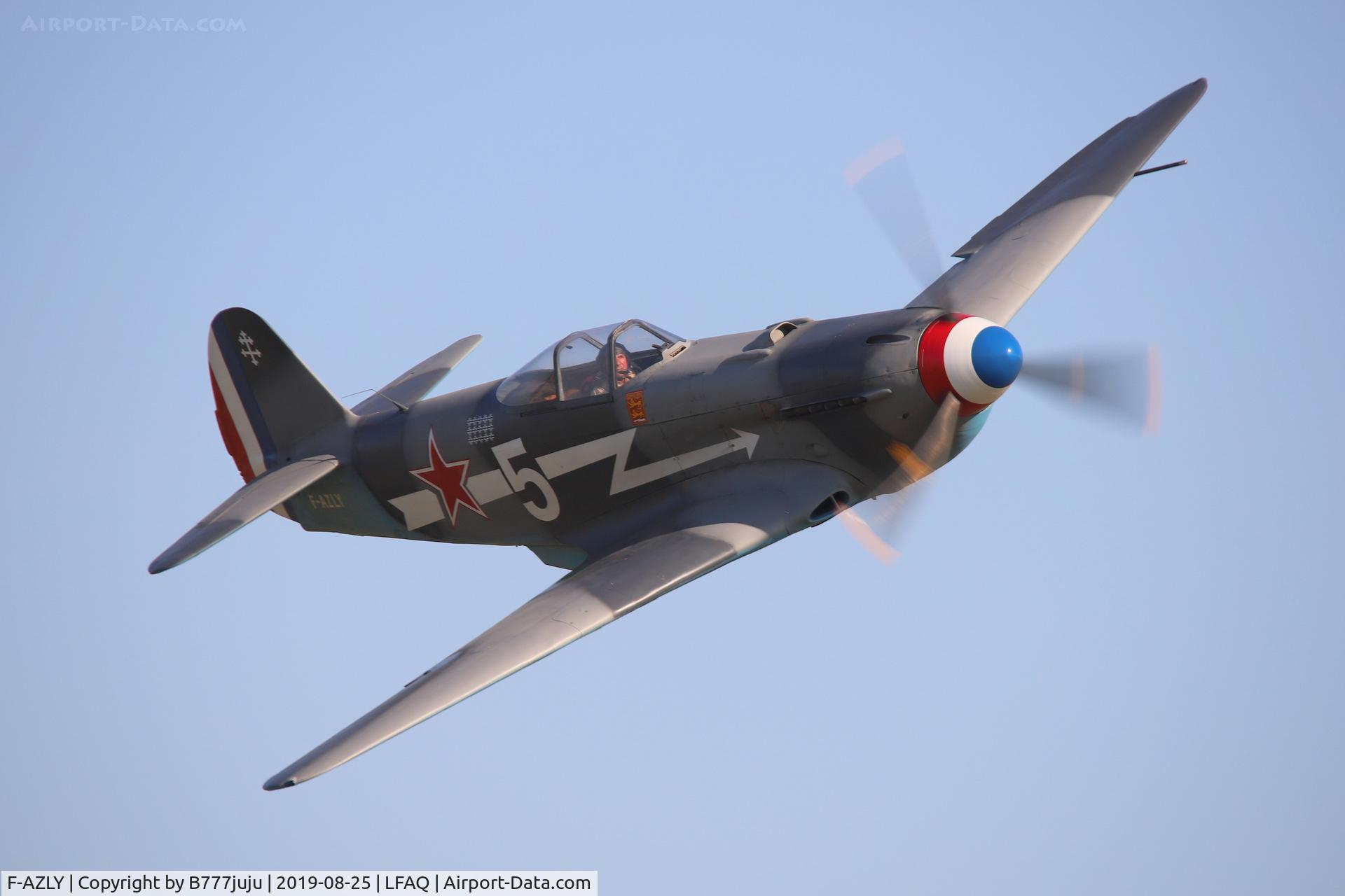 F-AZLY, Yakovlev Yak-3U C/N 172890, during Albert Airshow