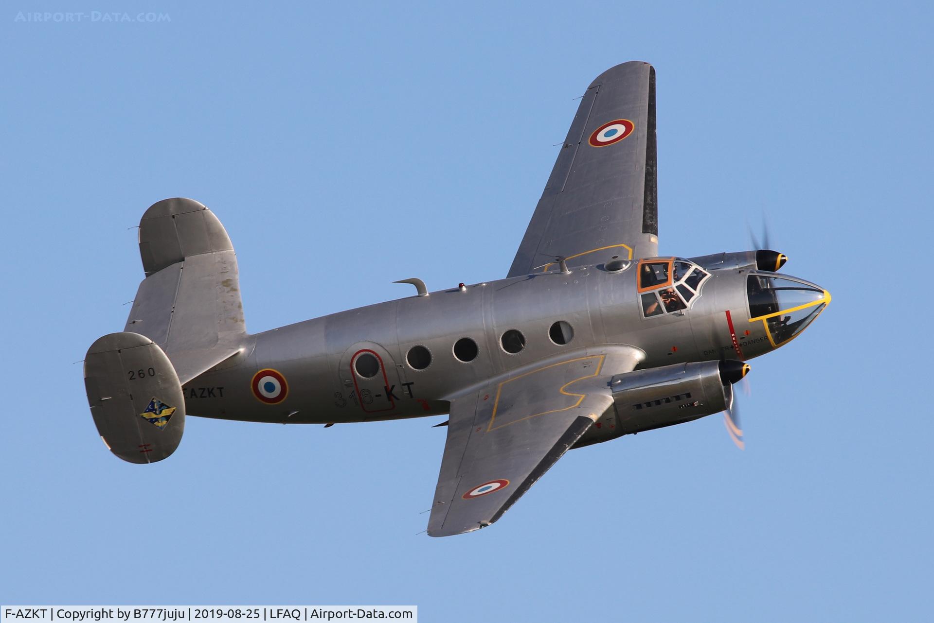 F-AZKT, 1954 Dassault MD-311 Flamant C/N 260, during Albert Airshow