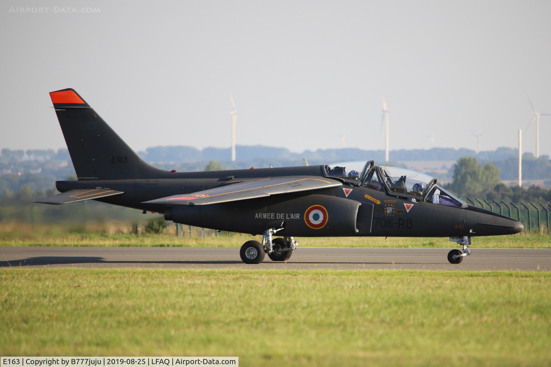 E163, Dassault-Dornier Alpha Jet E C/N E163, during Albert Airshow