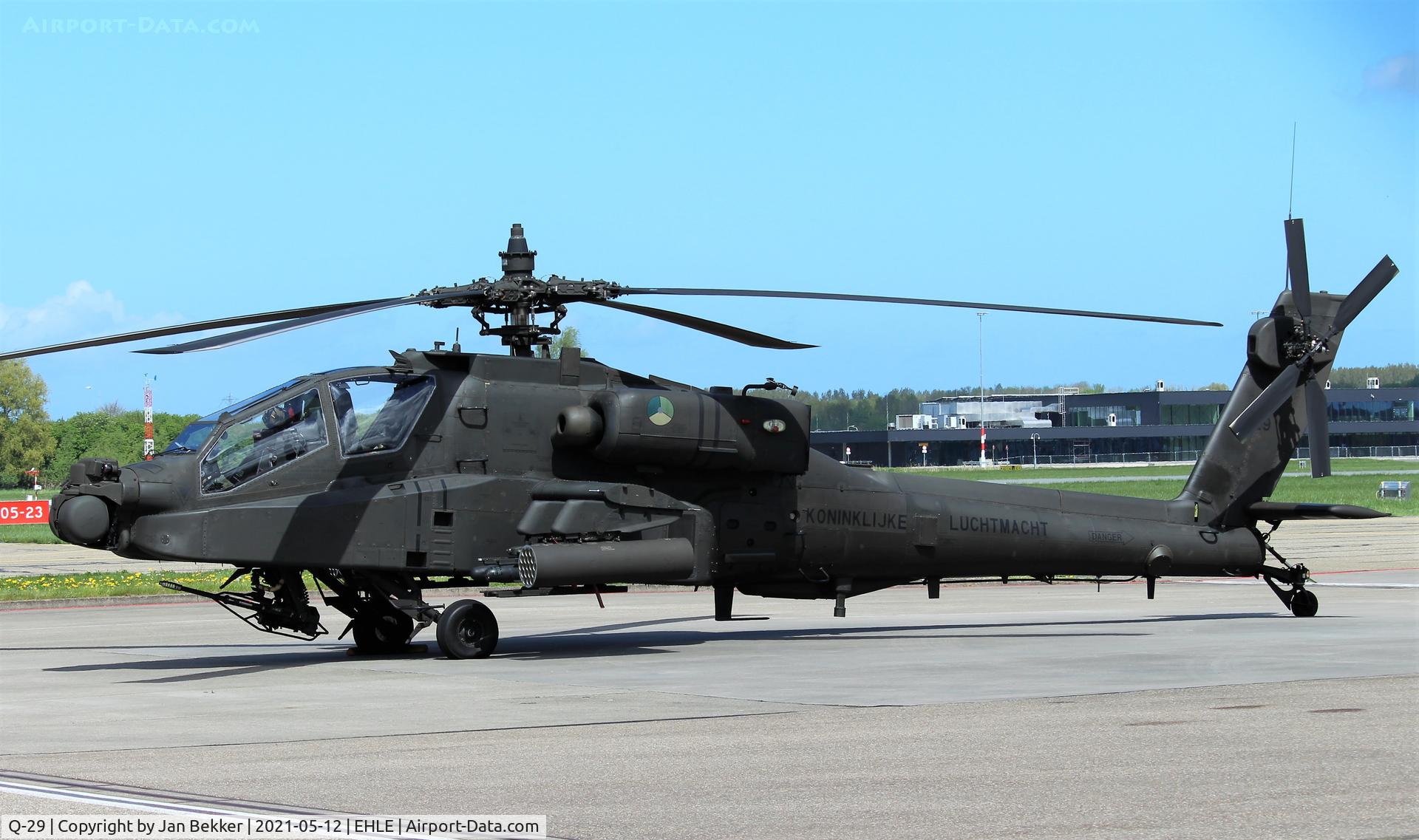 Q-29, Boeing AH-64D Longbow Apache C/N DN029, Lelystad Airport