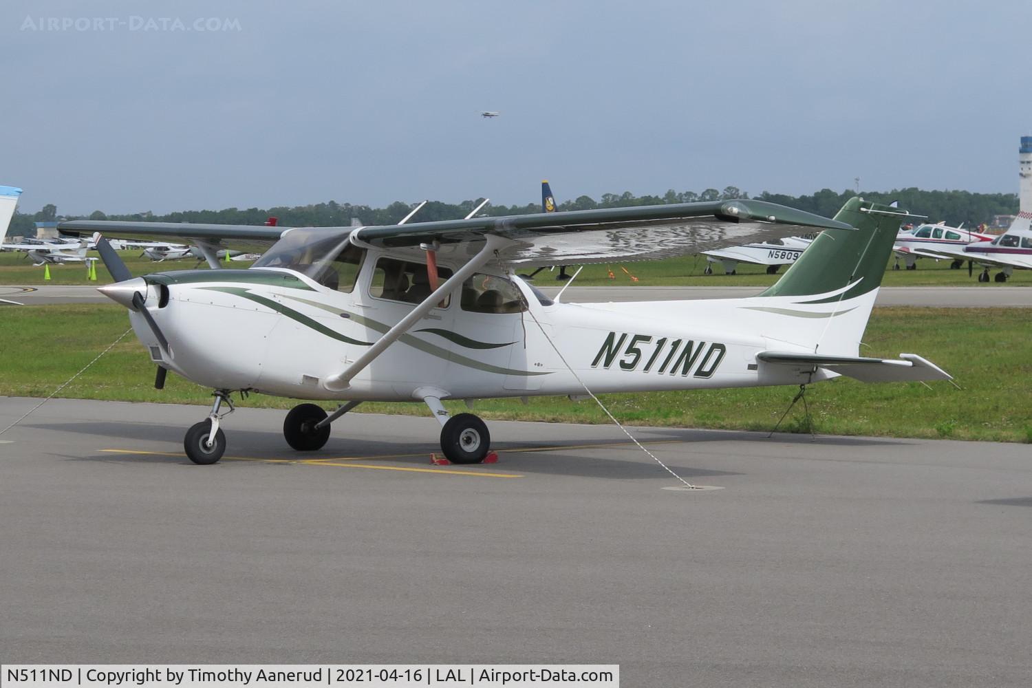 N511ND, 2008 Cessna 172S C/N 172S10762, 2008 Cessna 172S, c/n: 172S10762, ex University of North Dakota. Sun n Fun 2021
