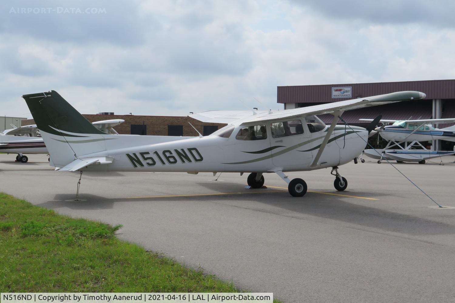 N516ND, 2008 Cessna 172S C/N 172S10786, 2008 Cessna 172S, c/n: 172S10786, ex University of North Dakota. Sun n Fun 2021