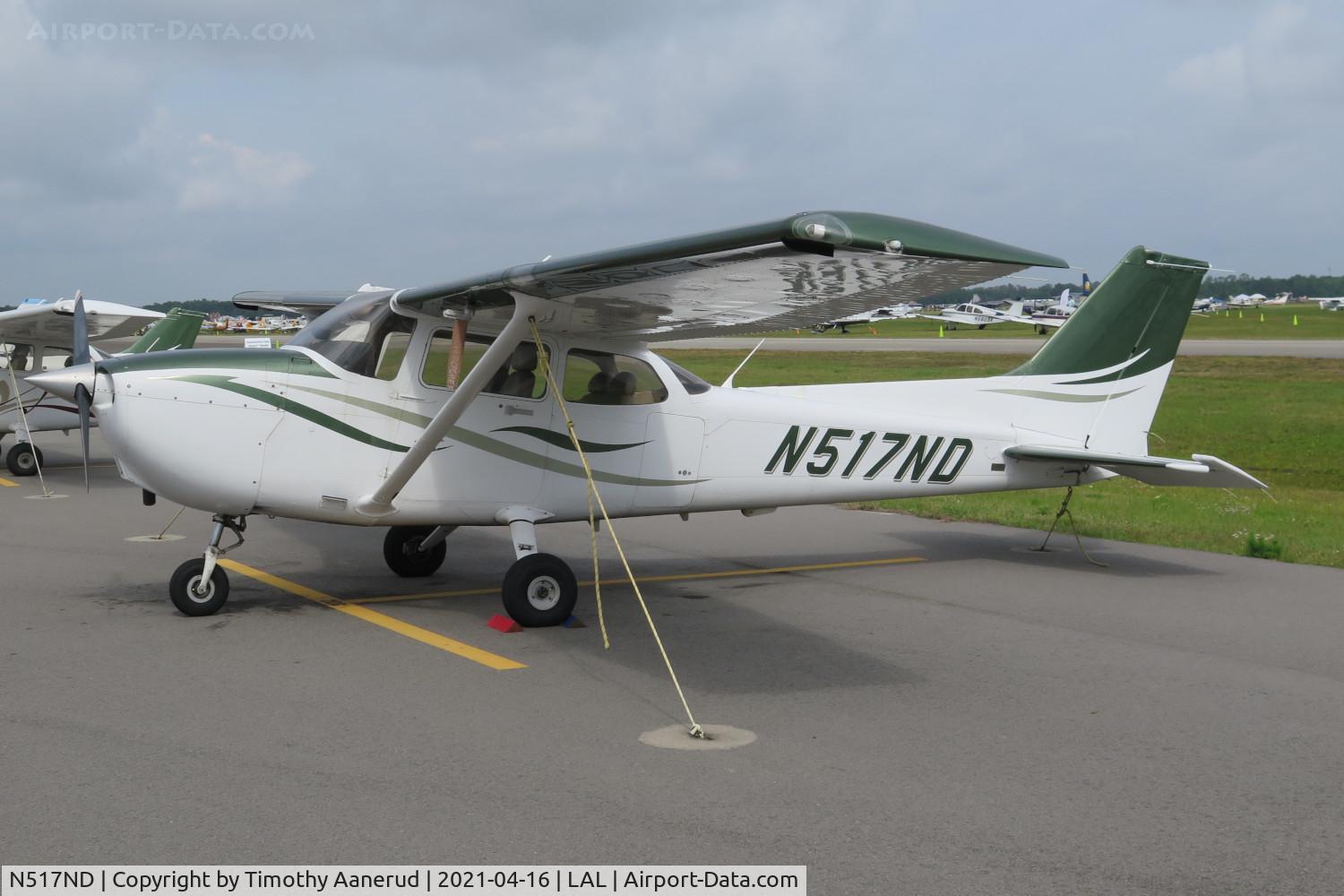 N517ND, Cessna 172S C/N 172S10787, 2008 Cessna 172S, c/n: 172S10787, ex University of North Dakota. Sun n Fun 2021