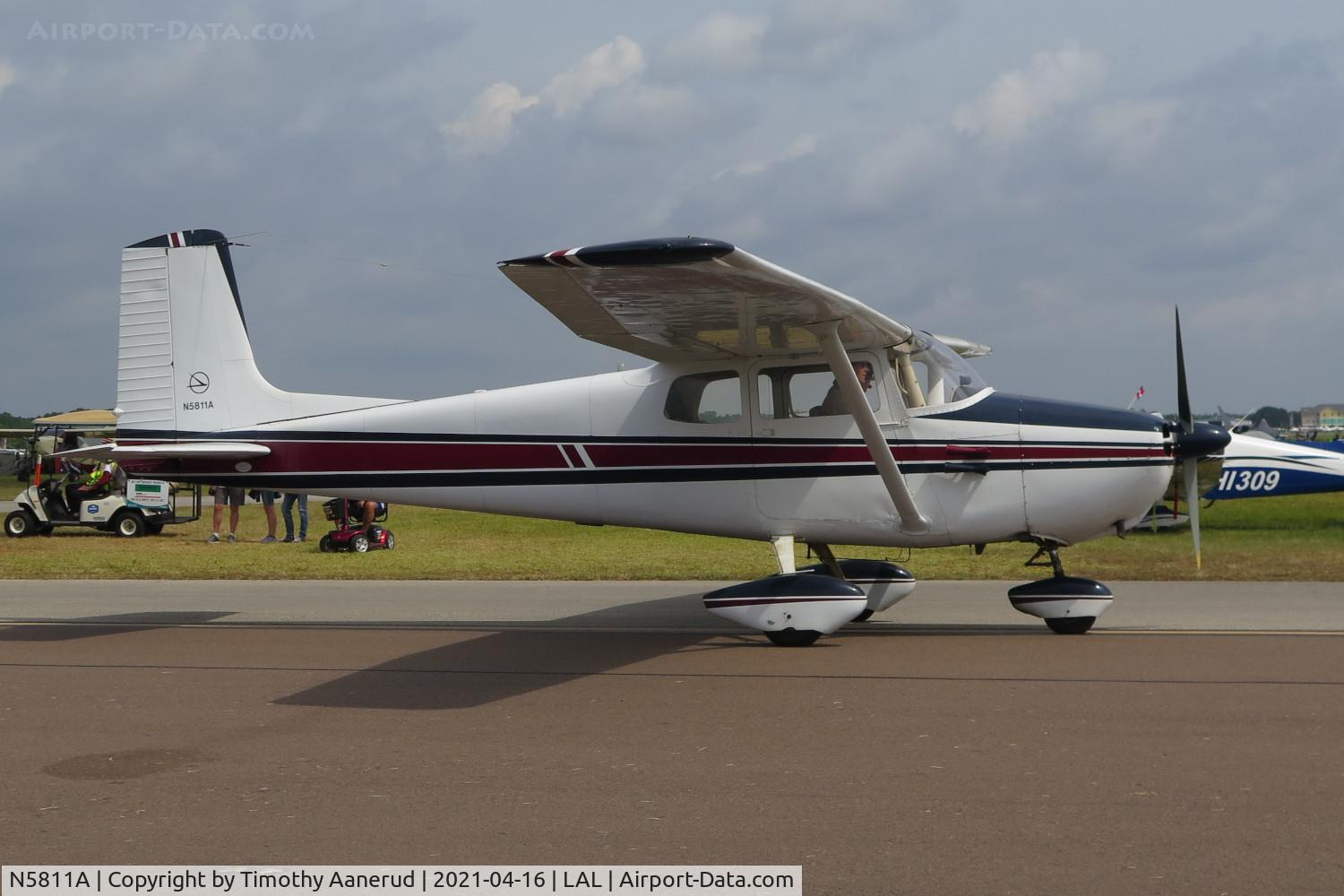 N5811A, 1956 Cessna 172 C/N 28411, 1956 Cessna 172, c/n: 28411, Sun n Fun 2021