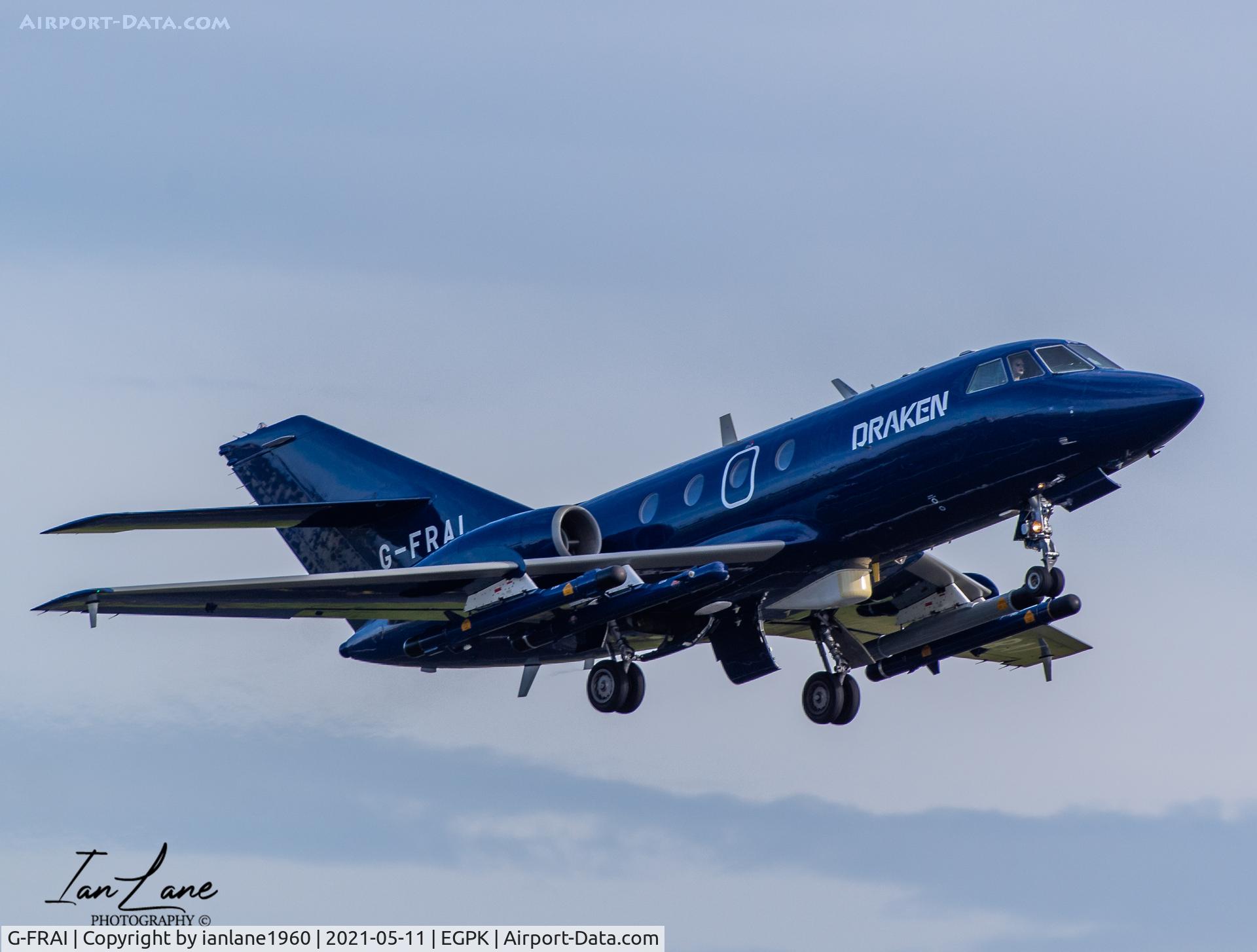 G-FRAI, 1972 Dassault Falcon (Mystere) 20E C/N 270, Joint Warrior 2021