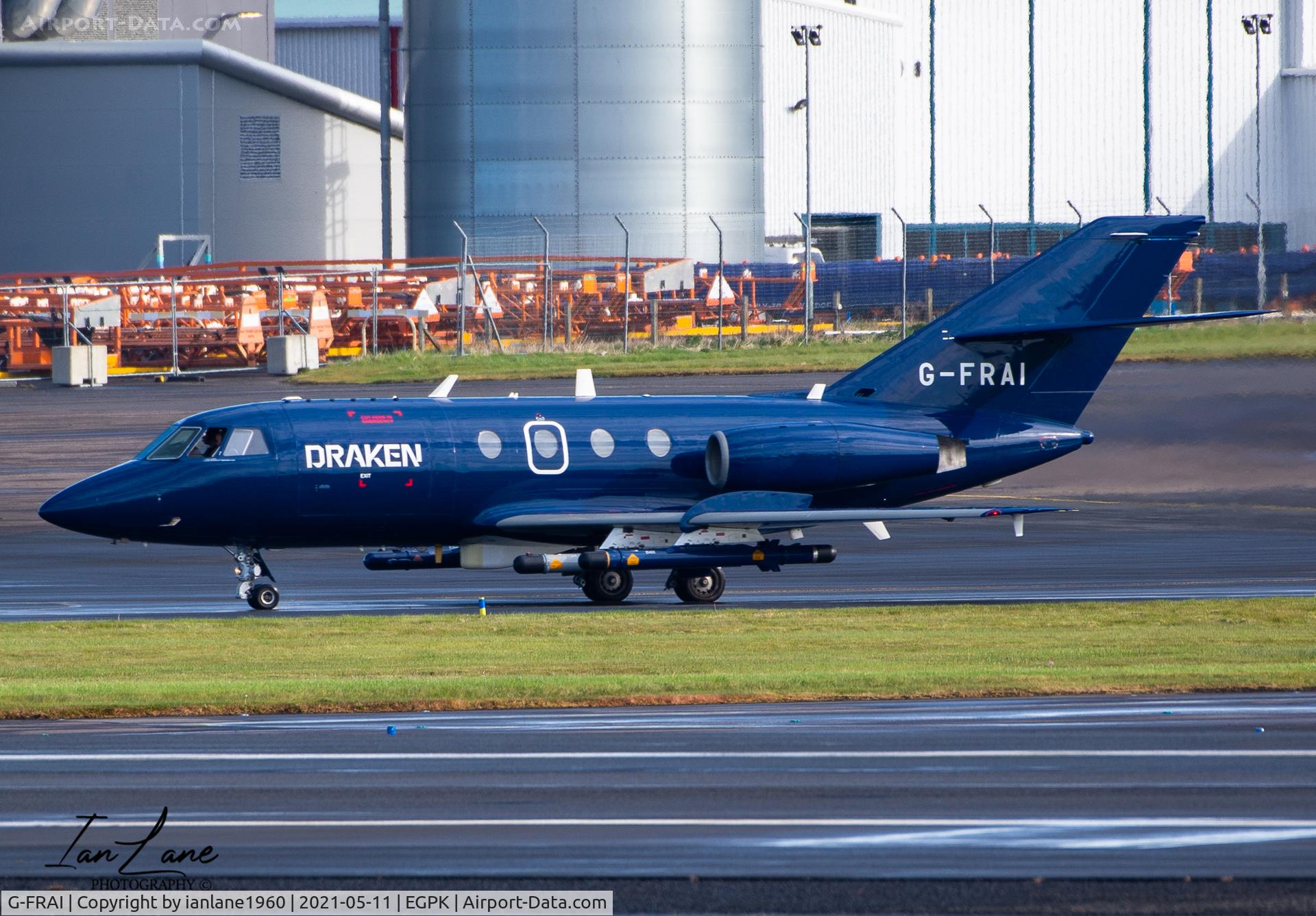 G-FRAI, 1972 Dassault Falcon (Mystere) 20E C/N 270, JOINT WARRIOR 2021