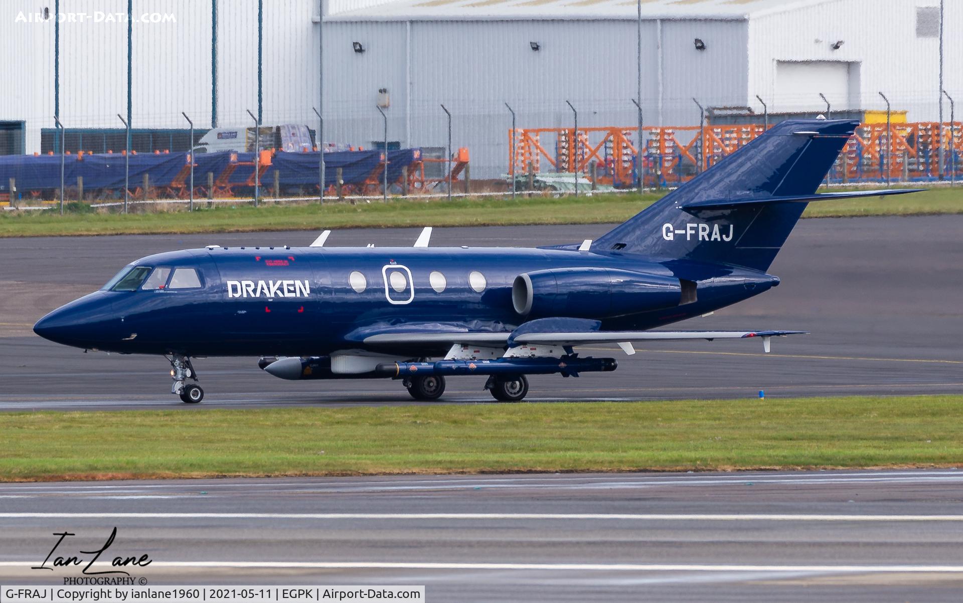 G-FRAJ, 1966 Dassault Falcon 20DC C/N 20, JOINT WARRIOR 2021