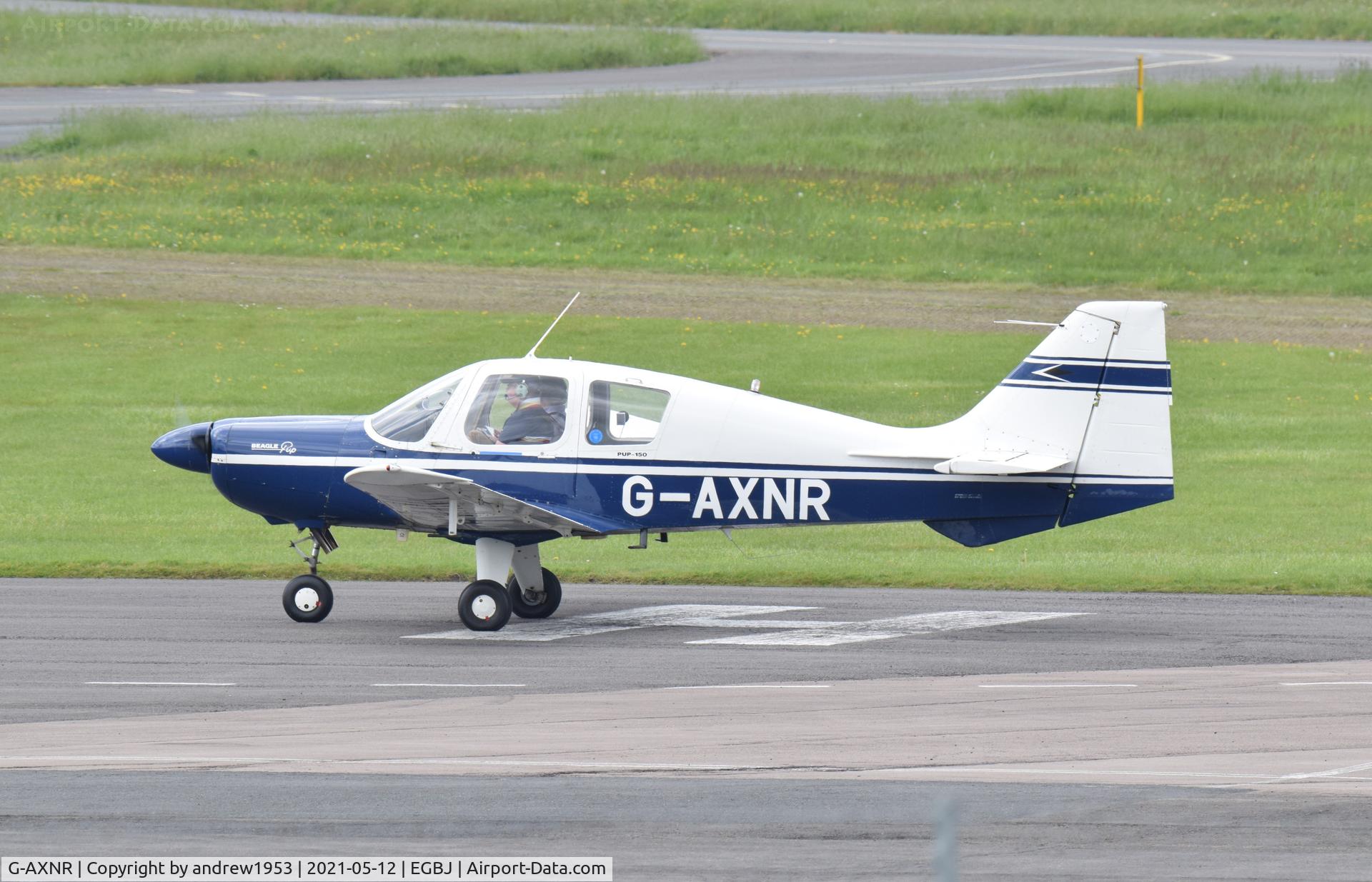 G-AXNR, 1969 Beagle B-121 Pup Series 2 (Pup 150) C/N B121-108, G-AXNR at Gloucestershire Airport.