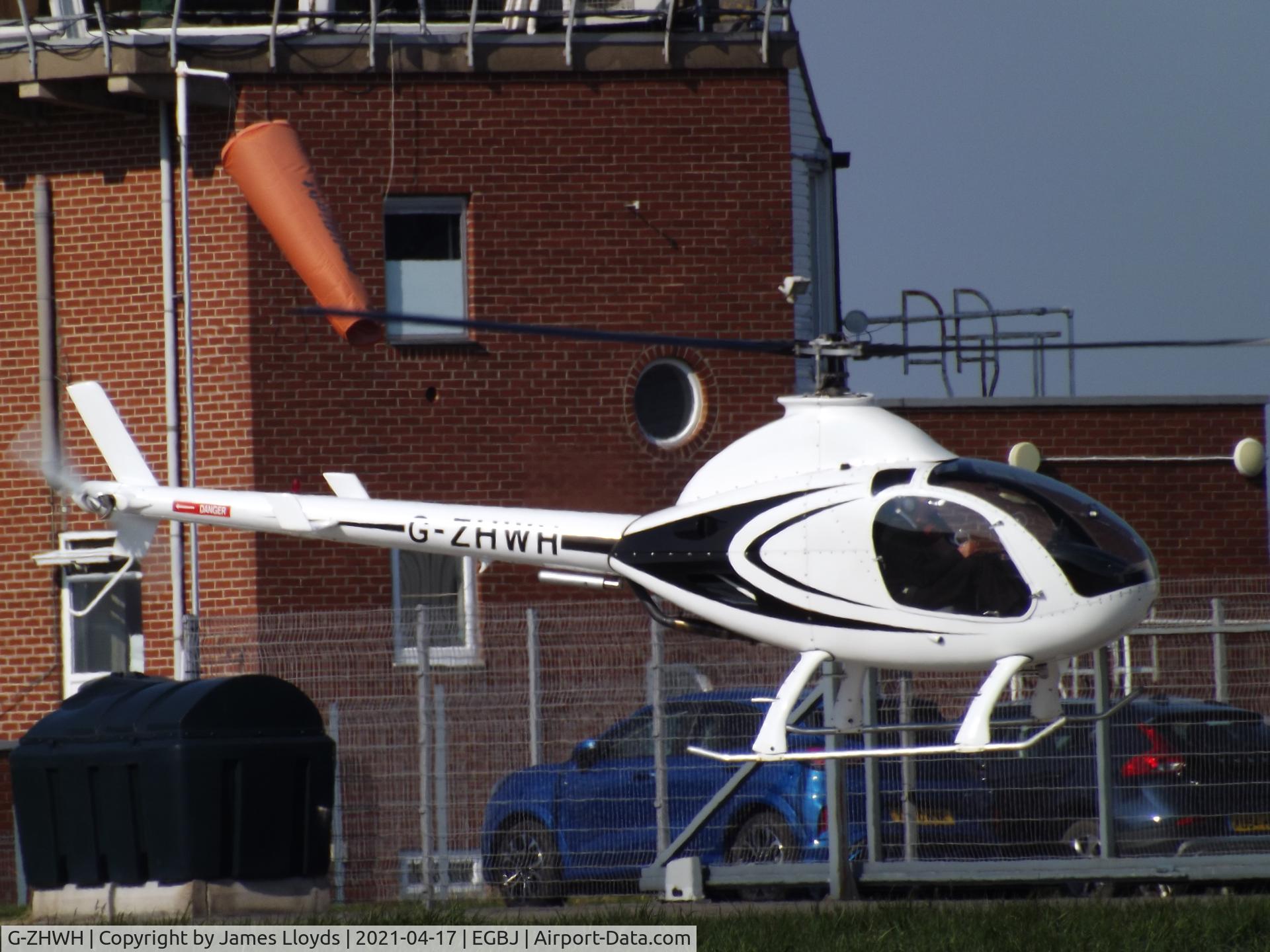 G-ZHWH, 2001 Rotorway Exec 162F C/N 6596, At Gloucestershire Airport.