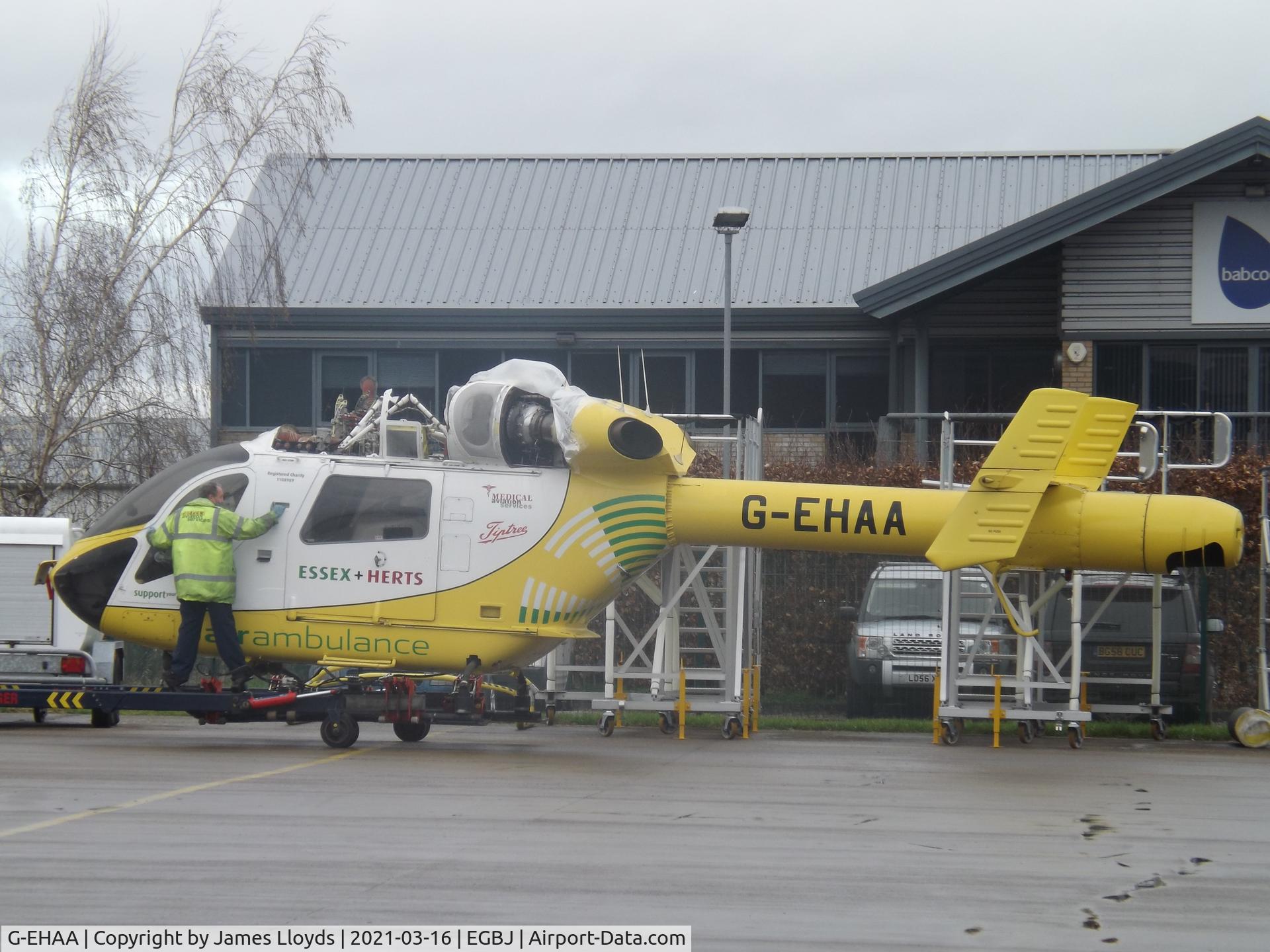 G-EHAA, 2000 McDonnell Douglas MD-902 Explorer C/N 900-00079, Stored at Gloucestershire Airport.