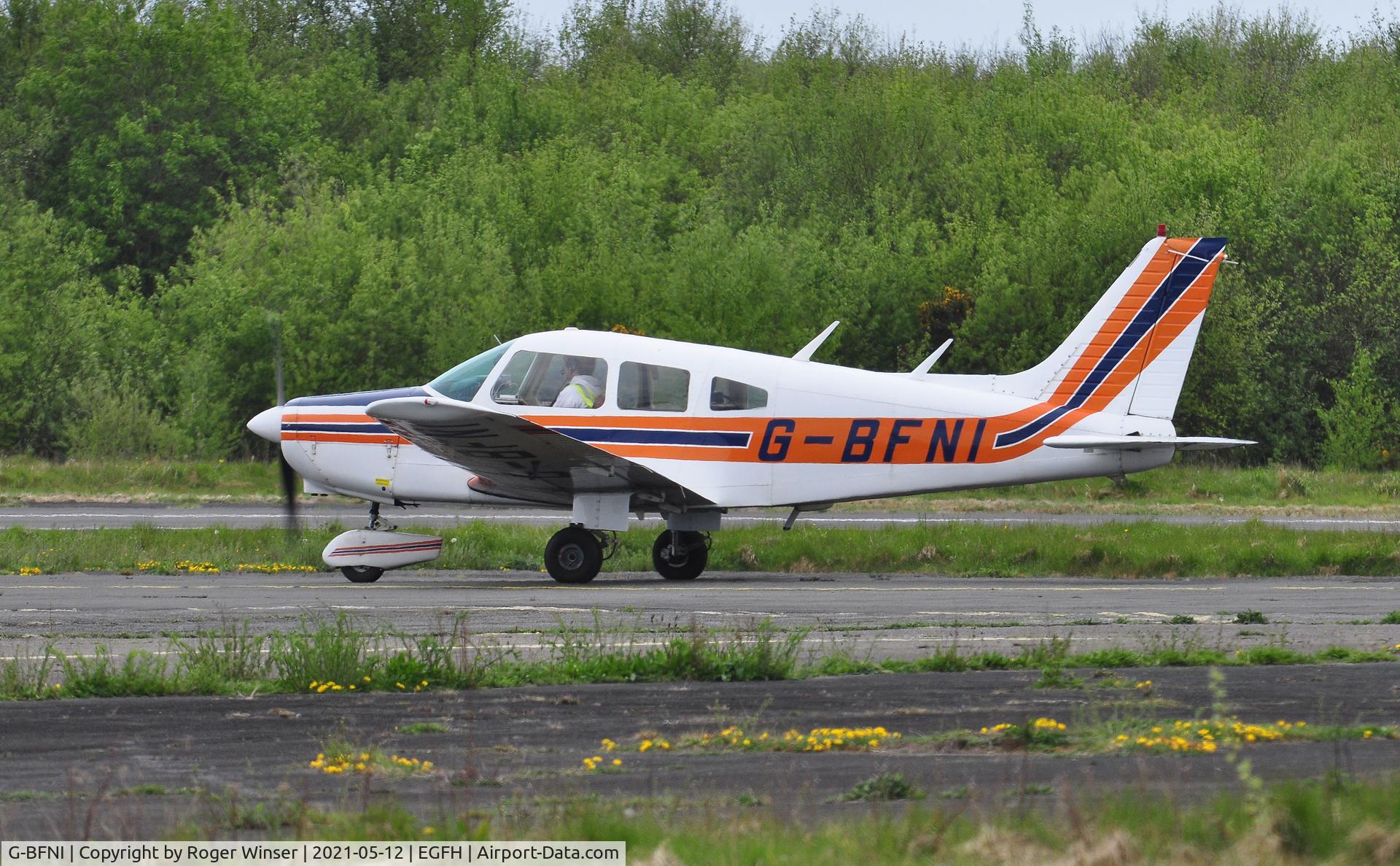 G-BFNI, 1977 Piper PA-28-161 Cherokee Warrior II C/N 28-7816215, Resident PA-28 operated by Cambrian Flying Club.