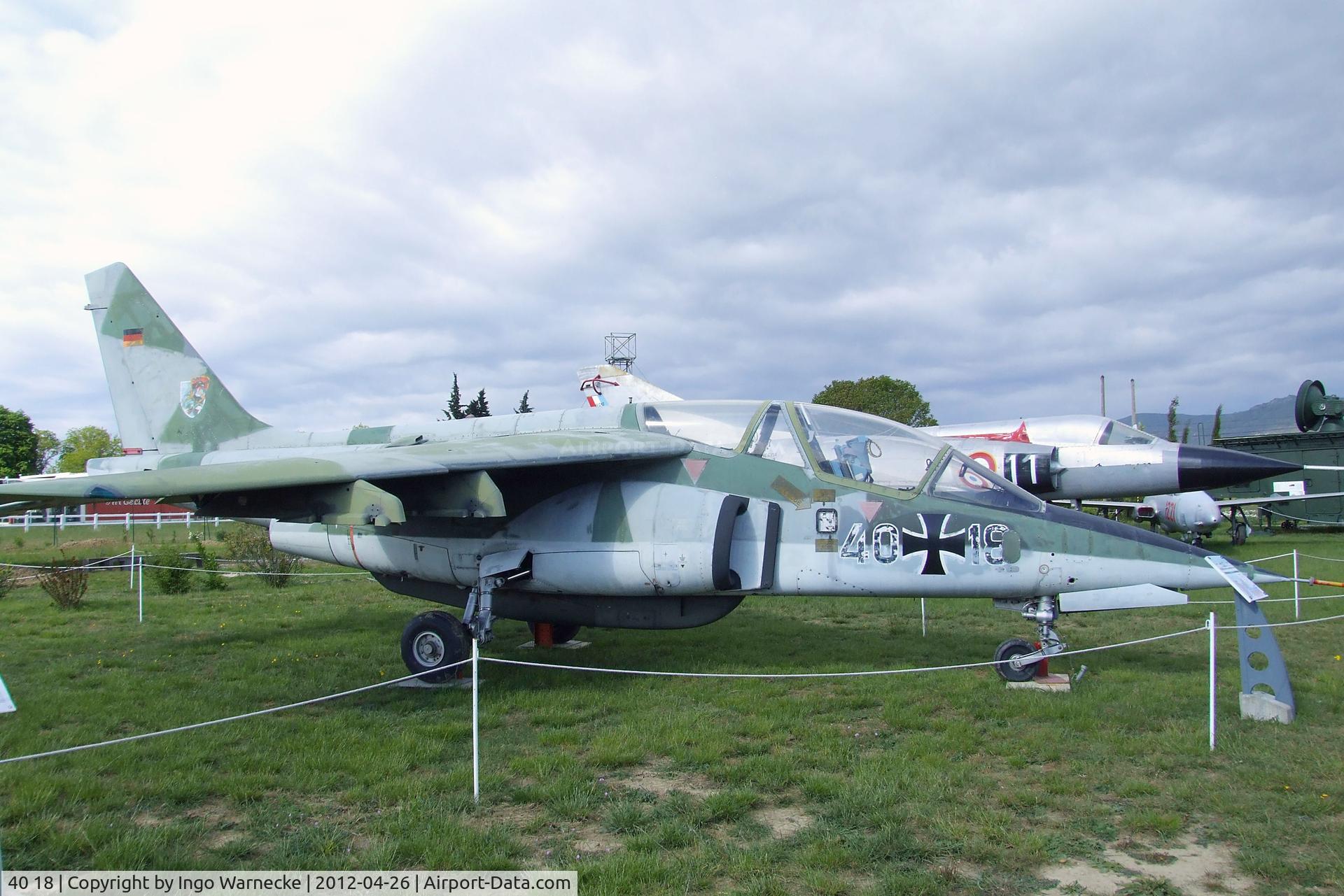 40 18, 1979 Dassault-Dornier Alpha Jet A C/N 0018, Dassault-Breguet/Dornier Alpha Jet A at the Musée Européen de l'Aviation de Chasse, Montelimar Ancone airfield