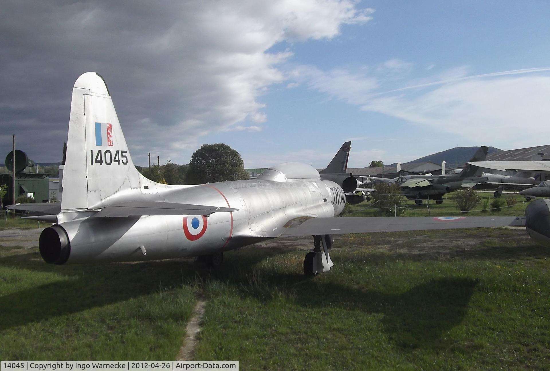 14045, 1951 Lockheed T-33A Shooting Star C/N 580-5339, Lockheed T-33A at the Musée Européen de l'Aviation de Chasse, Montelimar Ancone airfield