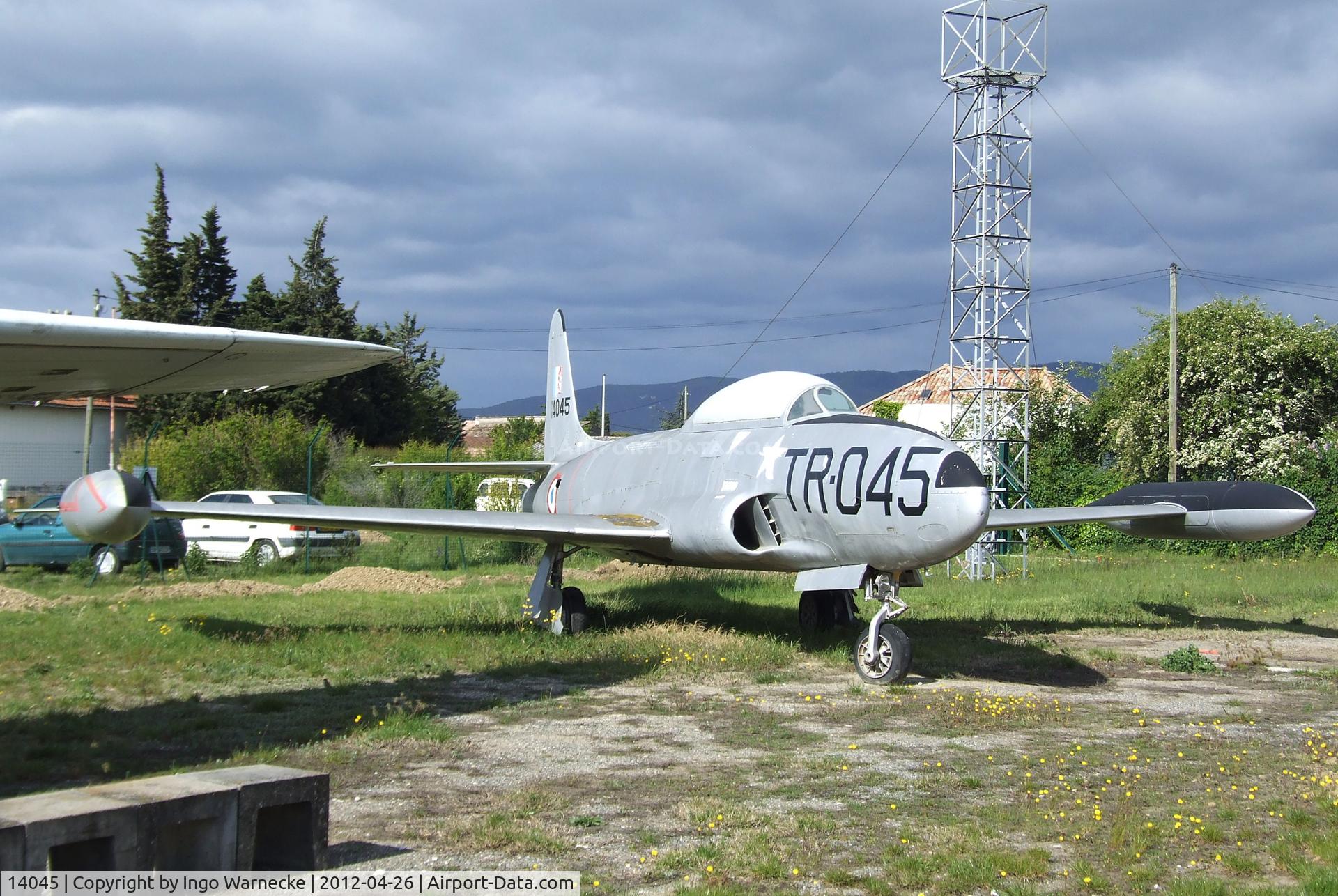 14045, 1951 Lockheed T-33A Shooting Star C/N 580-5339, Lockheed T-33A at the Musée Européen de l'Aviation de Chasse, Montelimar Ancone airfield