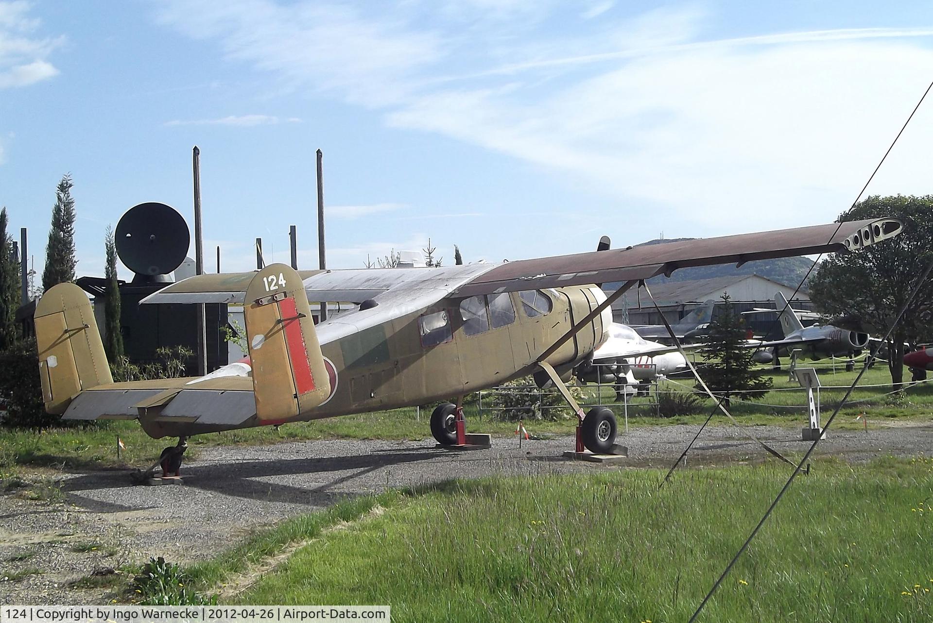 124, Max Holste MH.1521M Broussard C/N 173, Max Holste MH.1521M Broussard at the Musée Européen de l'Aviation de Chasse, Montelimar Ancone airfield