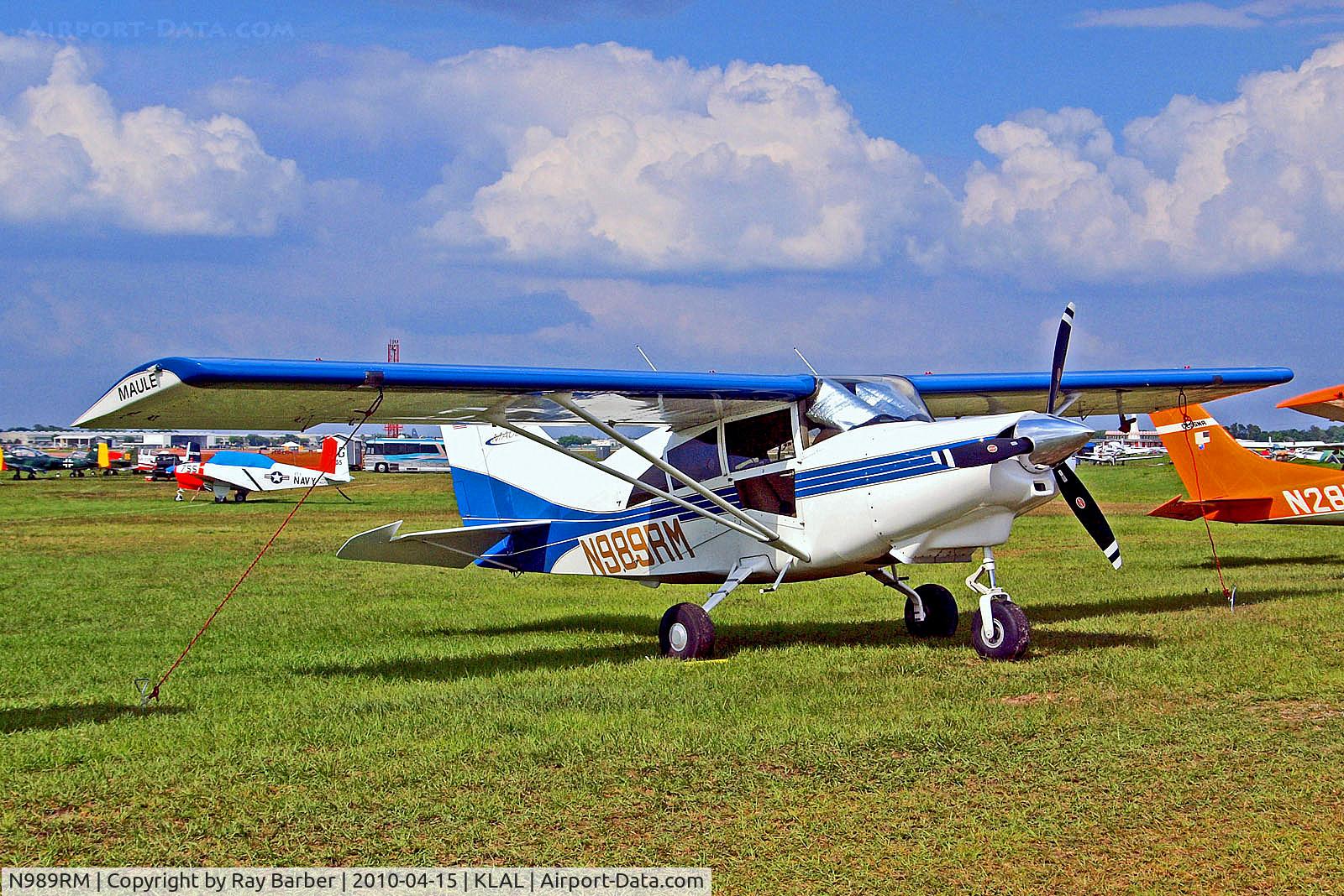 N989RM, 2003 Maule MT-7-235 Super Rocket C/N 18057C, N989RM   Maule MT-7-235 Super Rocket [18057C] Lakeland-Linder~N 15/04/2010