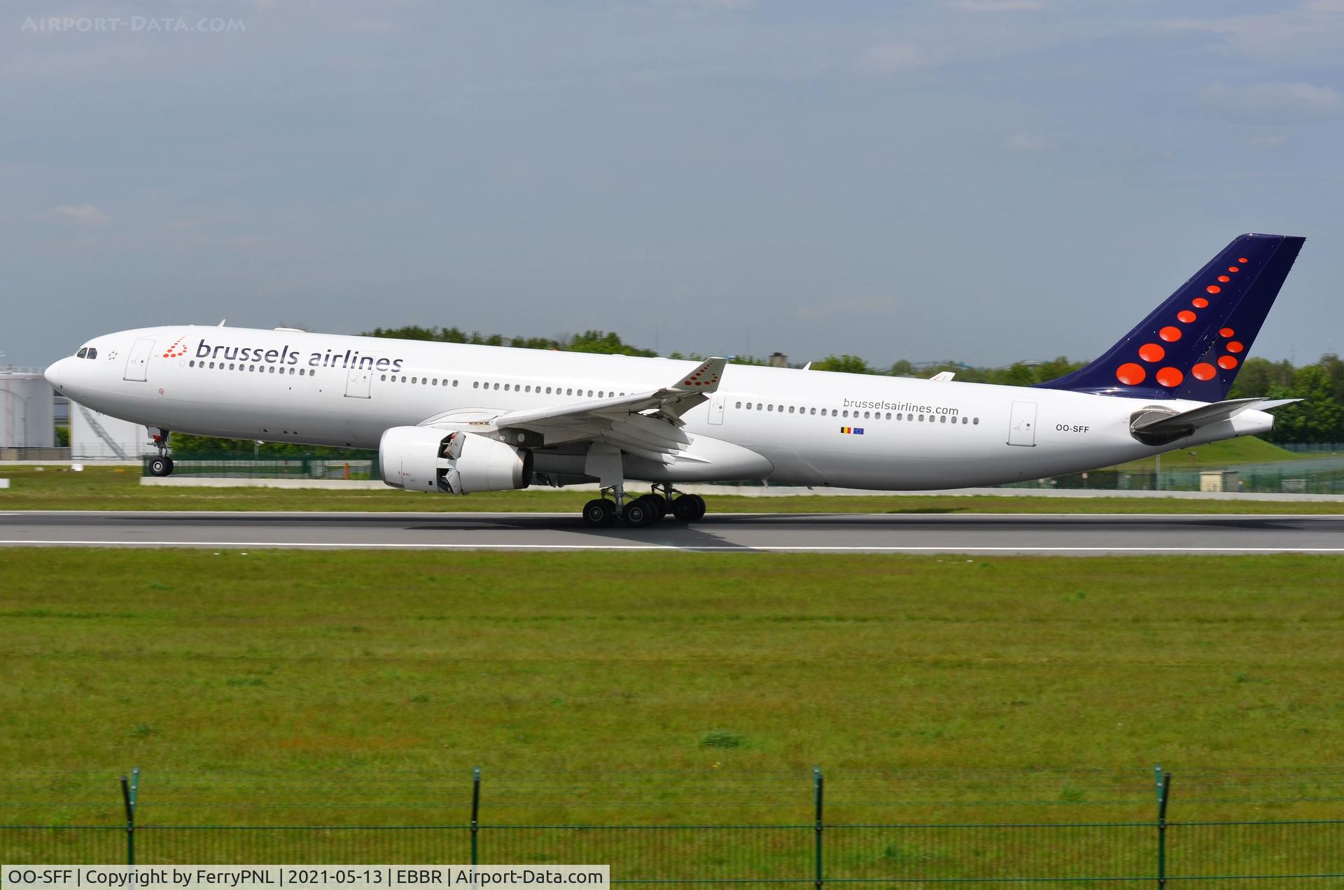 OO-SFF, 2010 Airbus A330-343X C/N 1132, Arrival of SNB A333 from LHR