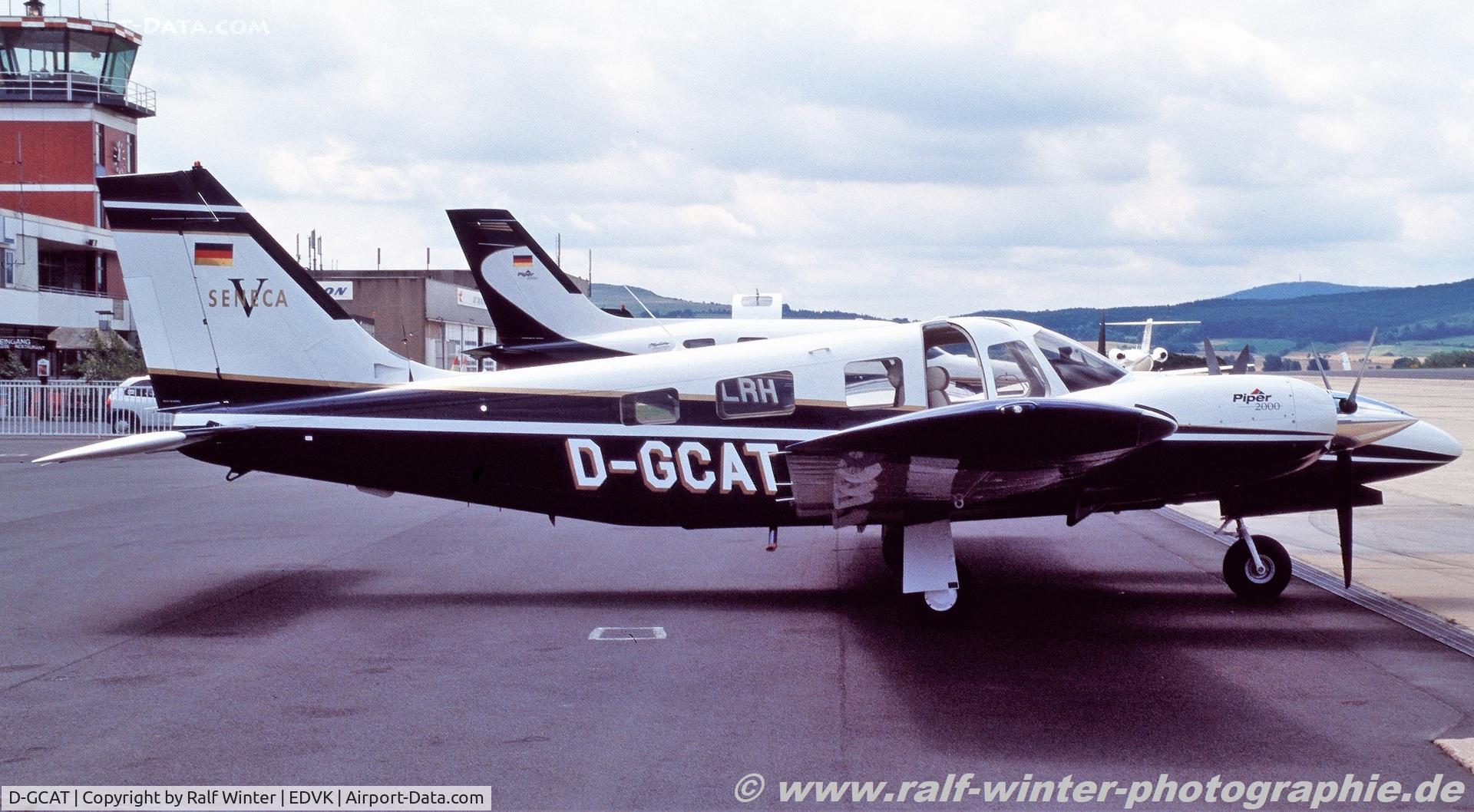 D-GCAT, Piper PA-34-220T Seneca V C/N 3449167, Piper PA-34-220T Seneca V - Private - 3449167 - D-GCAT - 1996 - EDVK