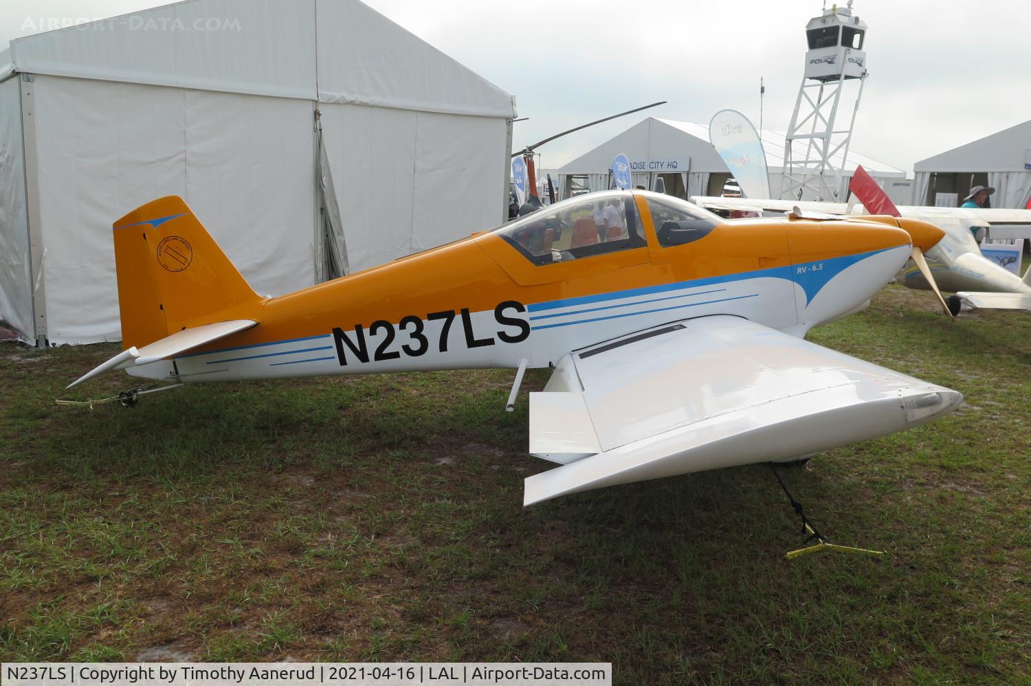 N237LS, 2020 Vans RV-6 C/N 21242, 2020 Vans RV-6, c/n: 21242, registered as Light Sport, Sun n Fun 2021