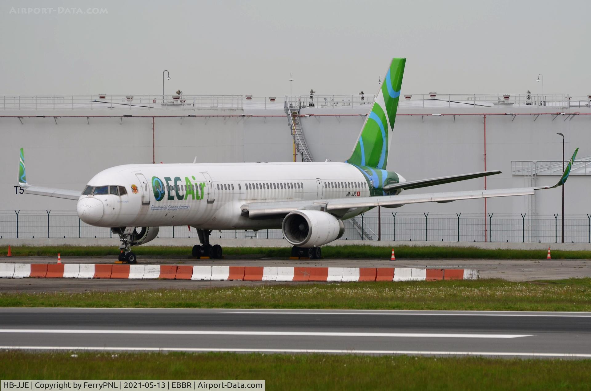 HB-JJE, 1994 Boeing 757-204 C/N 27219, ECAir B752 isn't getting any prettier