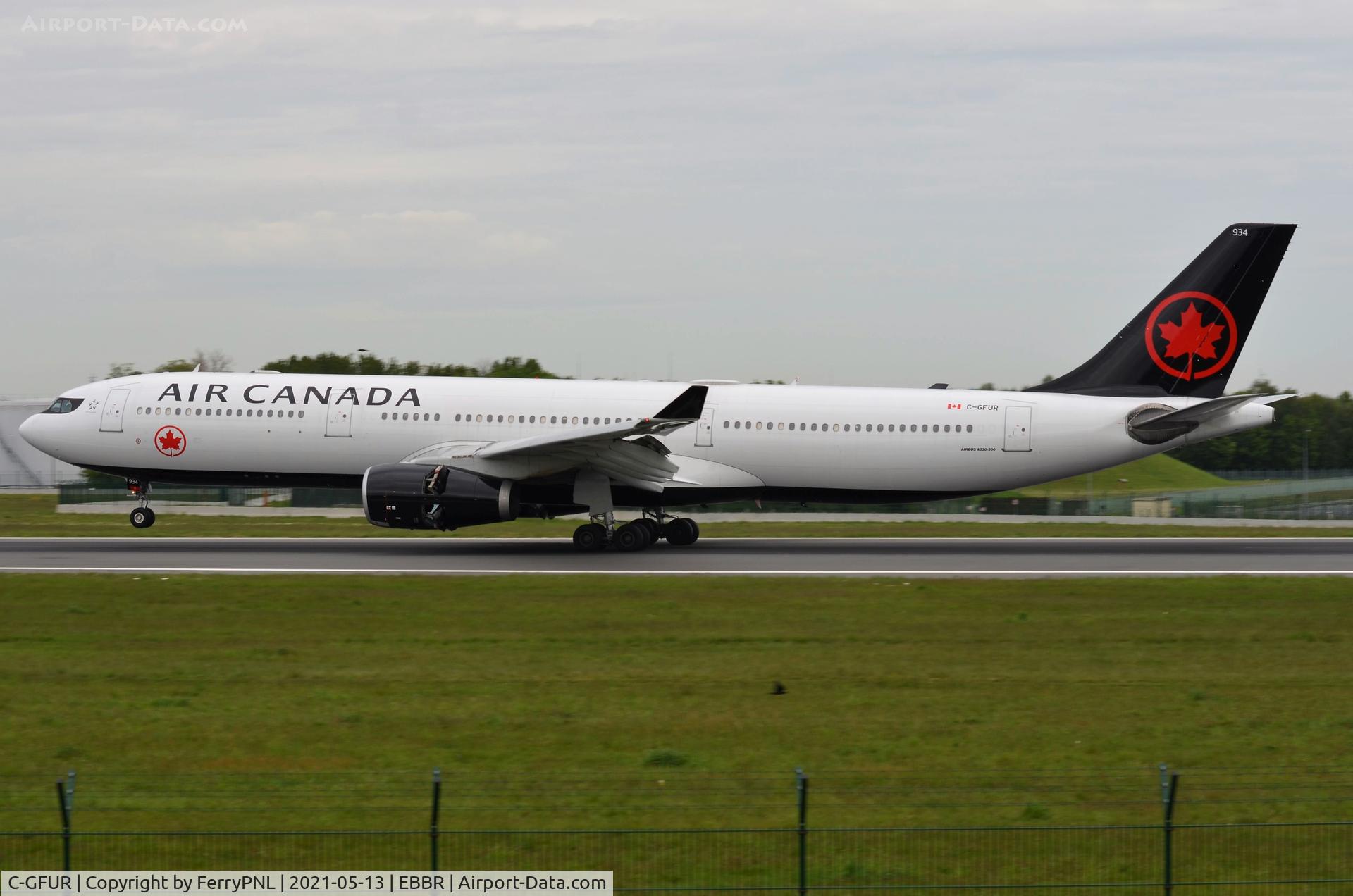 C-GFUR, 2000 Airbus A330-343 C/N 344, Arrival of Air Canada A333 from Montreal