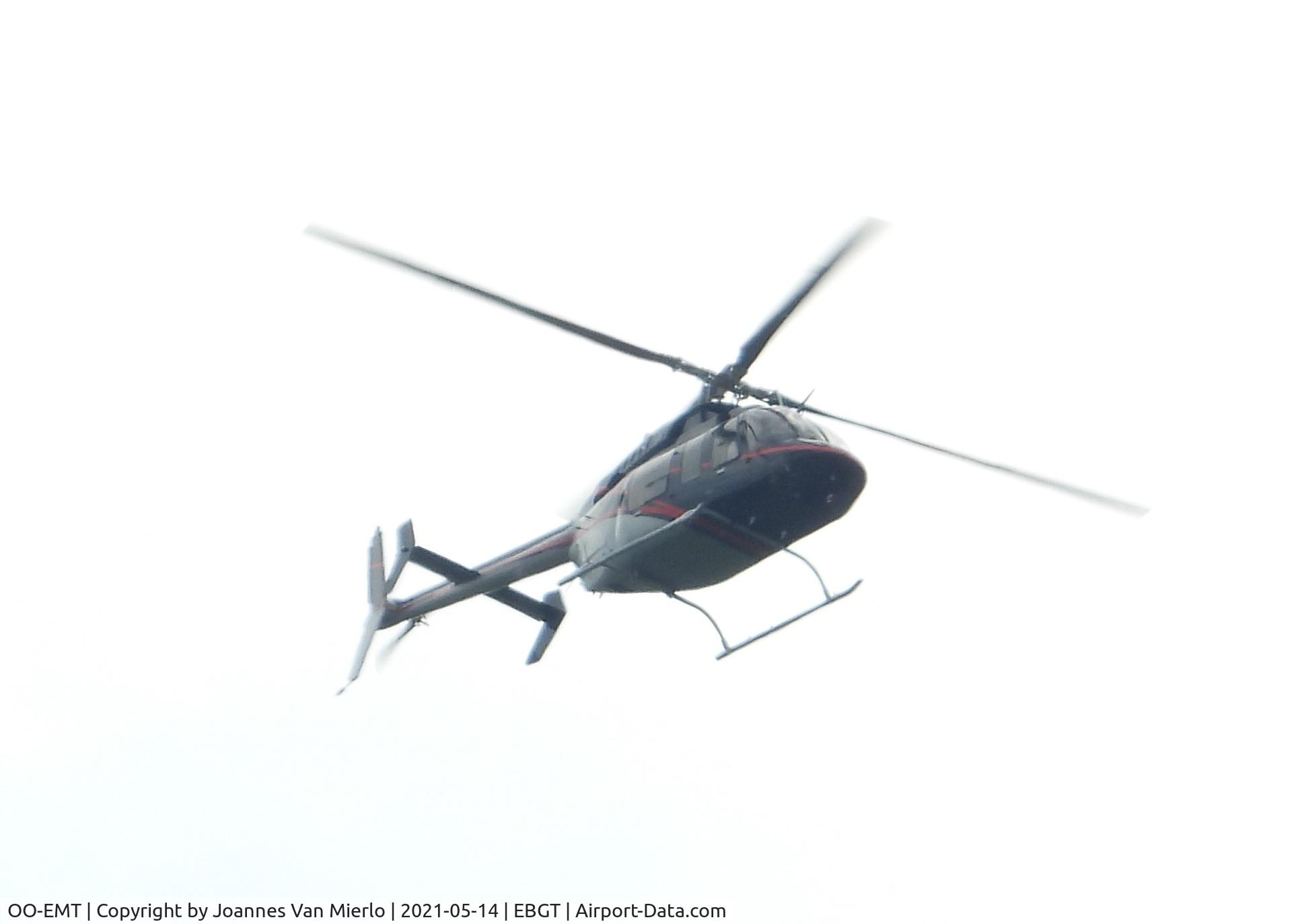 OO-EMT, 2011 Bell 407GX C/N 54315, Over Ghent SDW
