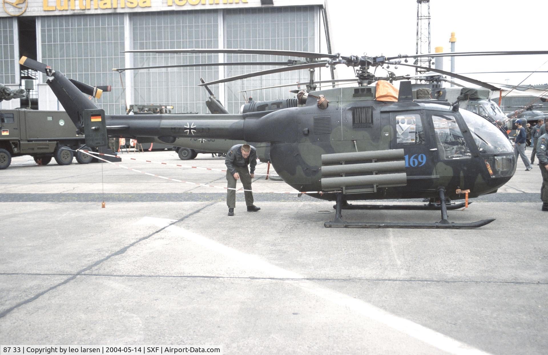 87 33, 1983 MBB BO-105PAH C/N 6133, Berlin ILA 14.5.2004