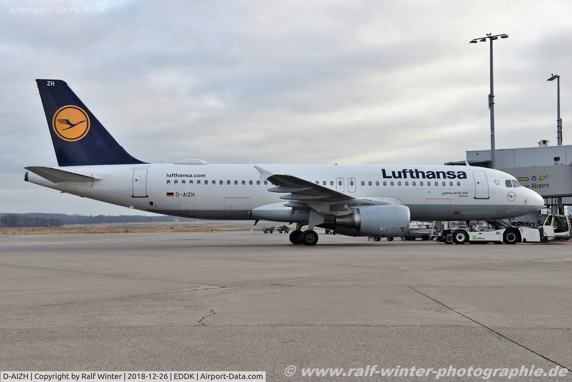 D-AIZH, 2010 Airbus A320-214 C/N 4363, Airbus A320-214 - LH DLH Lufthansa 'Hanau' - 4363 - D-AIZH - 26.12.2018 - CGN