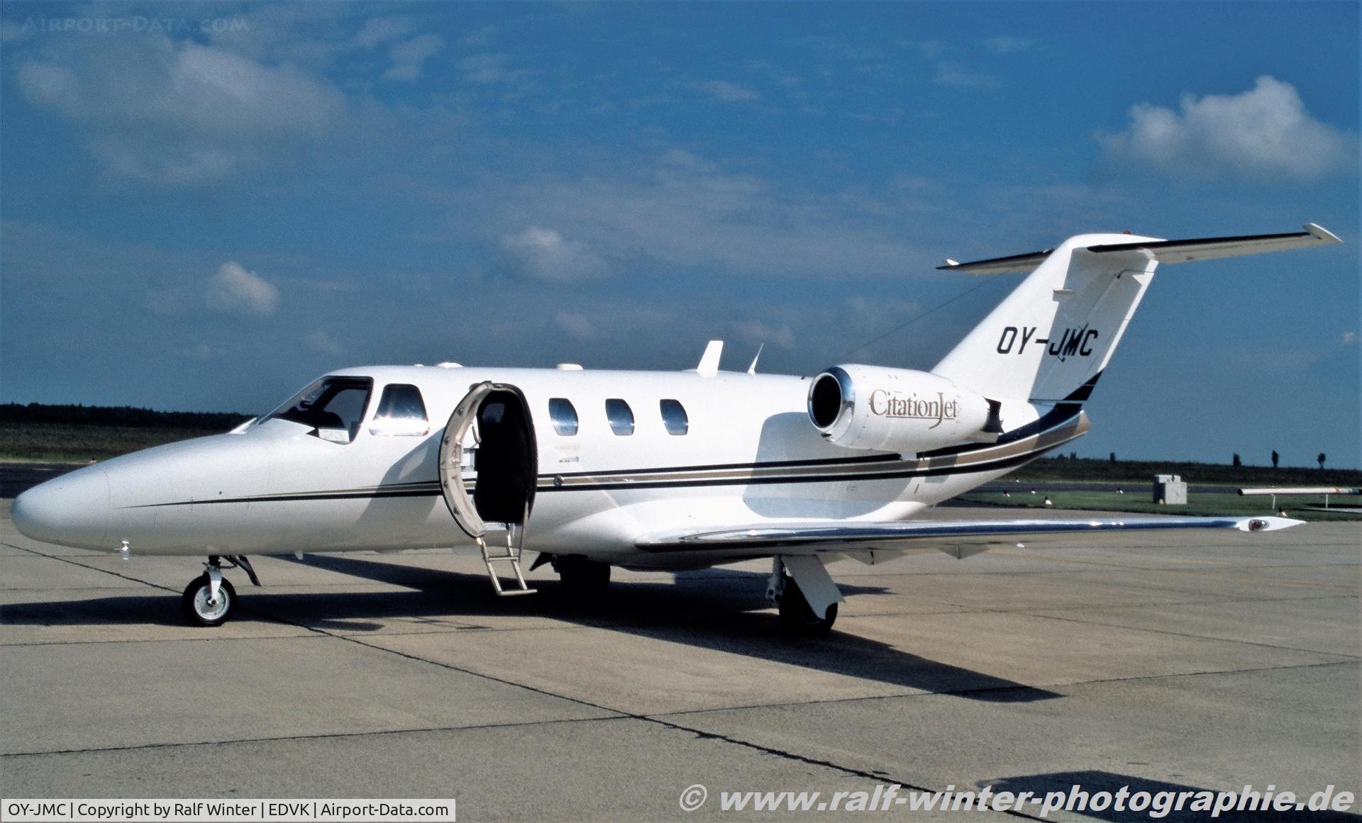 OY-JMC, 1998 Cessna 525 CitationJet CJ1 C/N 525-0277, Cessna 525 CitationJet - Air Alsie - 525-0277 - OY-JMC - 1999 - EDVK