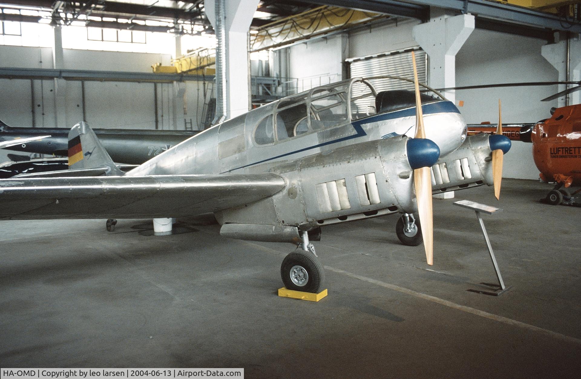 HA-OMD, 1957 Let Aero Ae-45S Super C/N 04-013, Wernigerode 13.6.2004