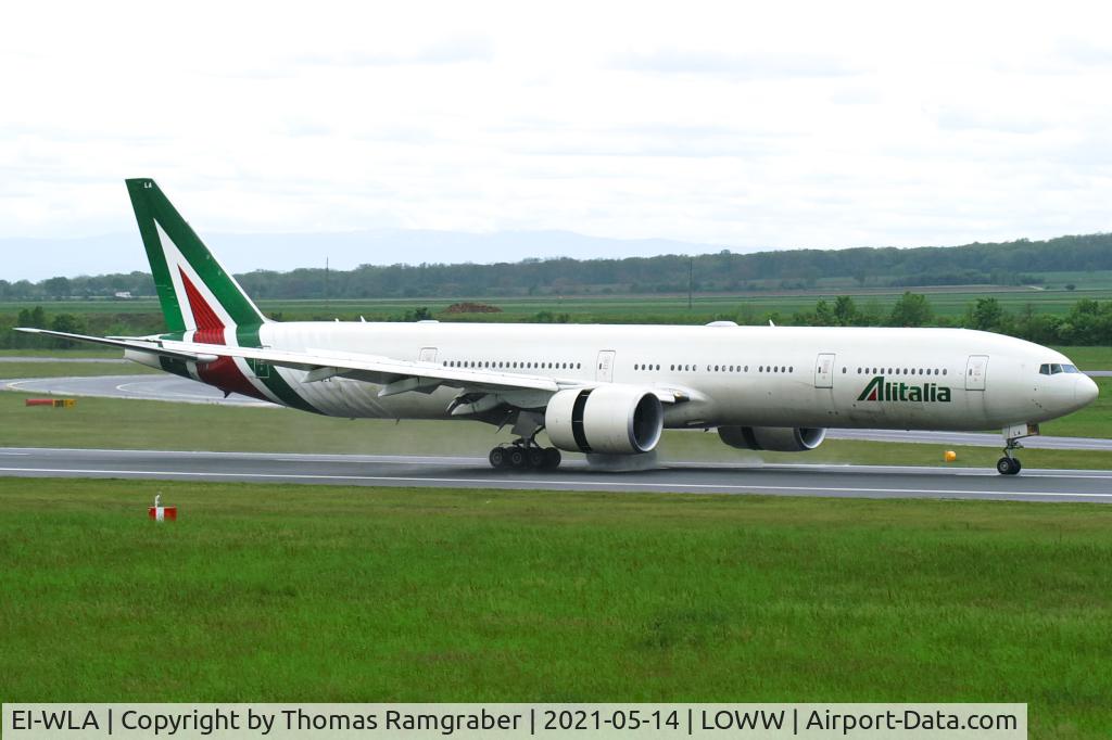 EI-WLA, 2009 Boeing 777-3Q8/ER C/N 35783, Alitalia Boeing 777-300ER