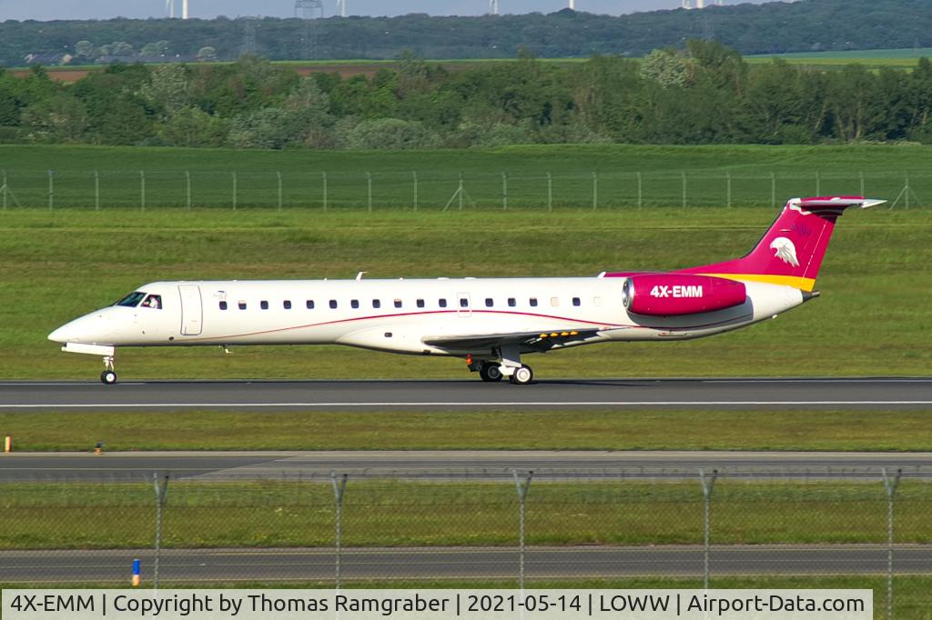 4X-EMM, 2001 Embraer ERJ-145LR (EMB-145LR) C/N 145461, Ayit Aviation Embraer Emb-145LR