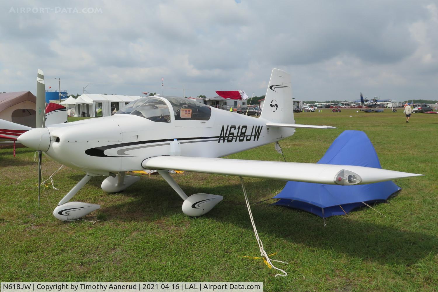 N618JW, 2008 Vans RV-7A C/N 72746, 2008 Vans RV-7A, c/n: 72746, Sun n Fun 2021