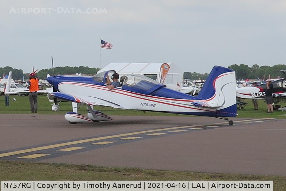 N757RG, 2012 Vans RV-7 C/N 73113, 2012 VANS AIRCRAFT INC RV-7, c/n: 73113