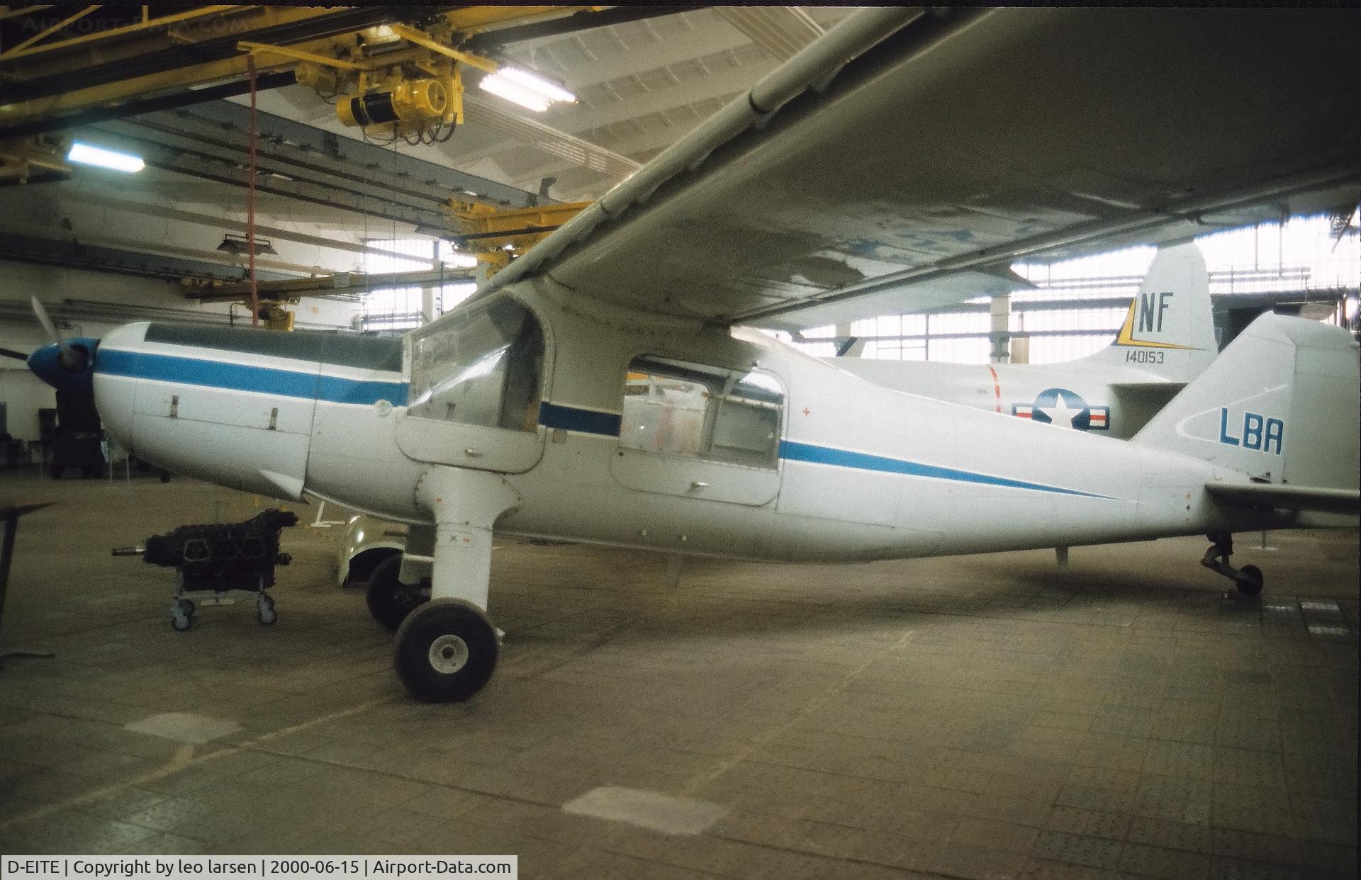 D-EITE, Dornier Do-27A-1 C/N 286, Wernigerode Museum 15.6.2000